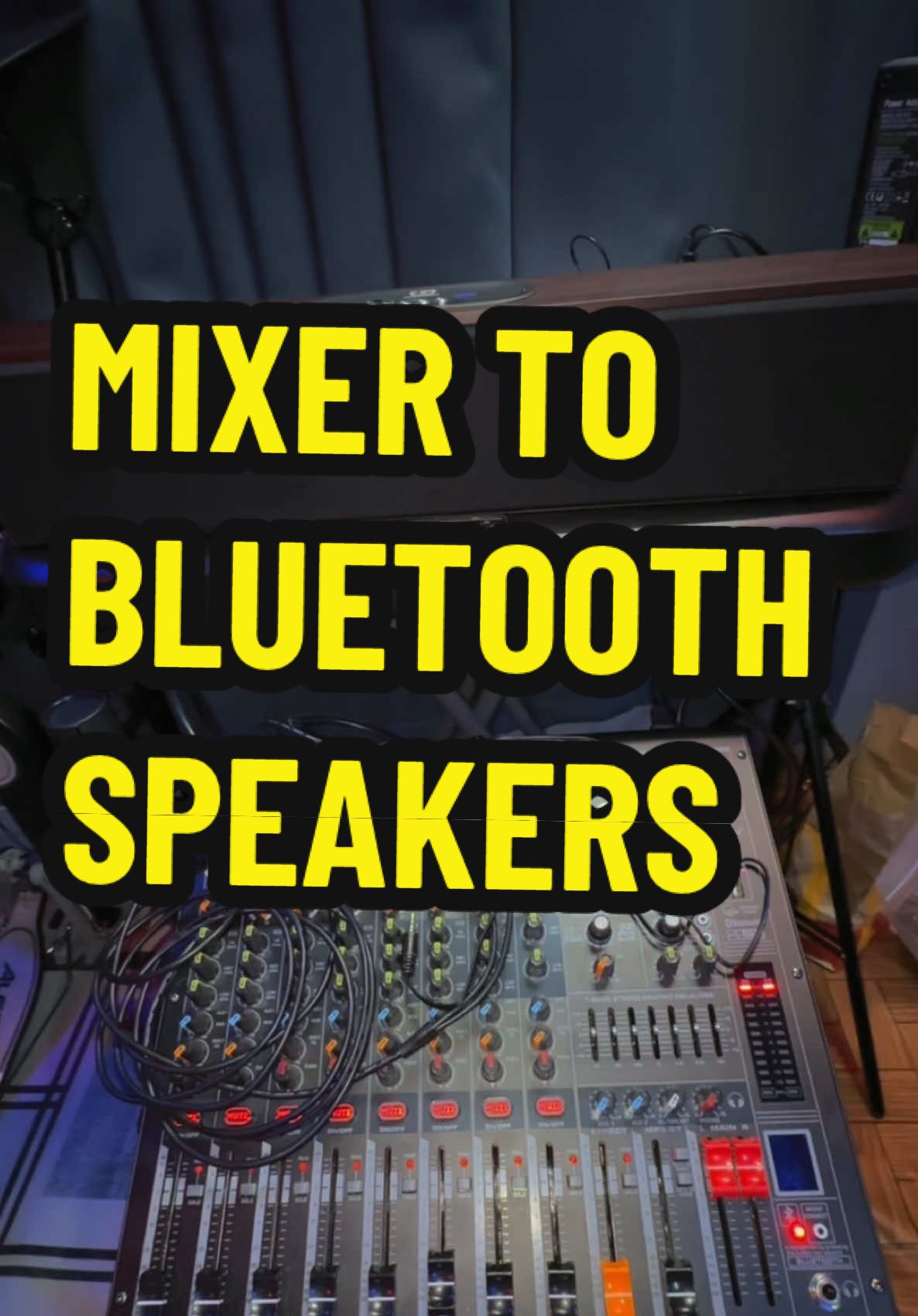 How to Connect Mixer to Bluetooth Speakers #pinoysoundguy #soundsystem #audiomixer #bluetoothspeaker 