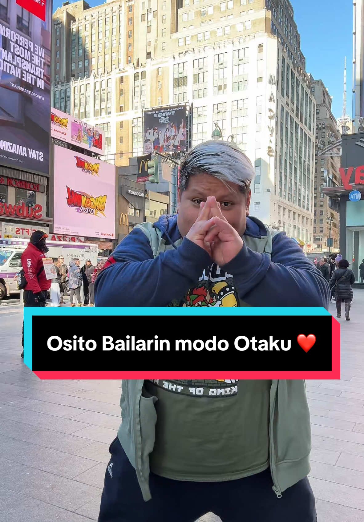 Bailando ando en #NuevaYork ❤️ en modo #Otaku activado 🥰 escríbeme en comentarios de donde me estas viendo? 🇵🇪🇦🇷🇸🇻🇻🇪🇲🇽🇭🇳🇬🇹🇧🇴🇨🇱🇺🇸🇨🇴🇪🇨🇨🇷🇨🇺🇵🇾🇺🇾🇧🇷🇪🇸 