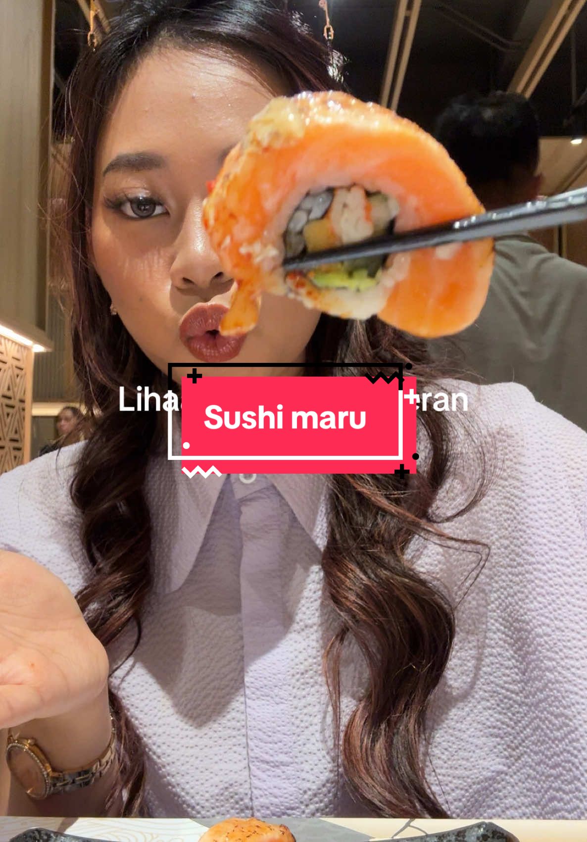 Sushi favorite kuuuu, salmon nya beneran tebel nasi nya setipis tissue, harga nya oke, worth it top 10/10 (jarang ngasih rate makanan ampe 10/10🤣) #sushimaru 