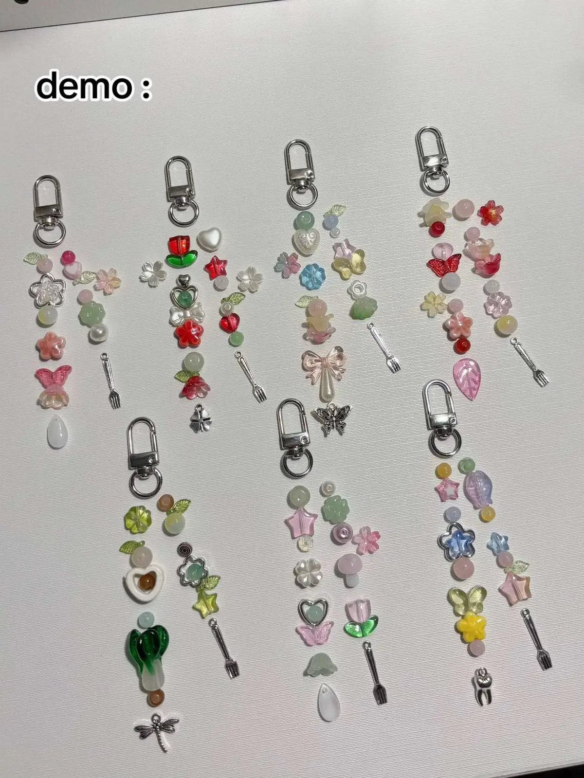 #beadsjewelry #keyrings 