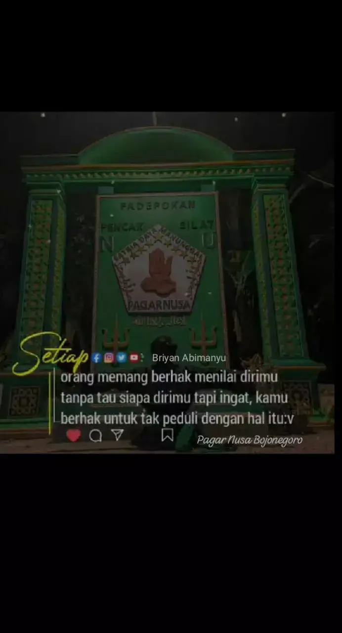 kadang bodo amat juga perlu 🤌🙌🙌 #story86💚🔱 #randomstory86🎭🎭 #bojonegorokampungpesilat #pagarnusanojonegoro #pagarnusatambakrejo #pagarnusajaya #storypagarnusaindo🇲🇨 #pagarnusadunia 