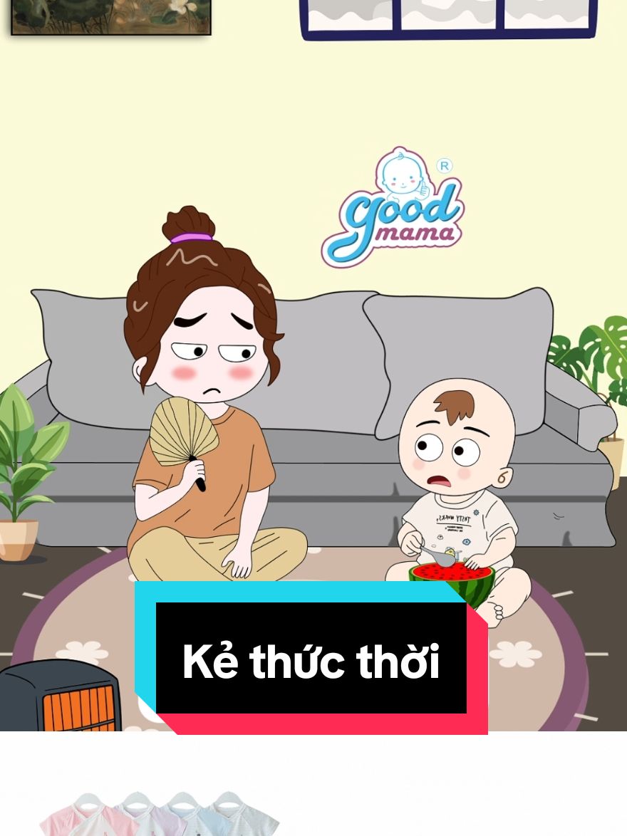 Thật là thức thời 🤣🤣🤣 #goodmama #xuhuong #mebe #embedangyeu #funnyvideos #haihuoc #chuyencuaty 