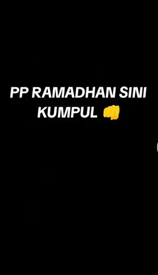 sini pp Ramadan hadir