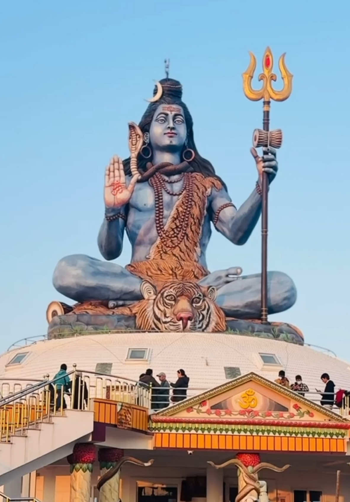 Majestic Shiva Statue Overlooking Pokhara. #pumdikot #shiva #blessed #peace #pokhara Standing tall above Pokhara, the grand Shiva statue at Pumdikot is a symbol of faith, spirituality, and breathtaking natural beauty. A perfect blend of spirituality and nature, offers a divine escape from the chaos of daily life.