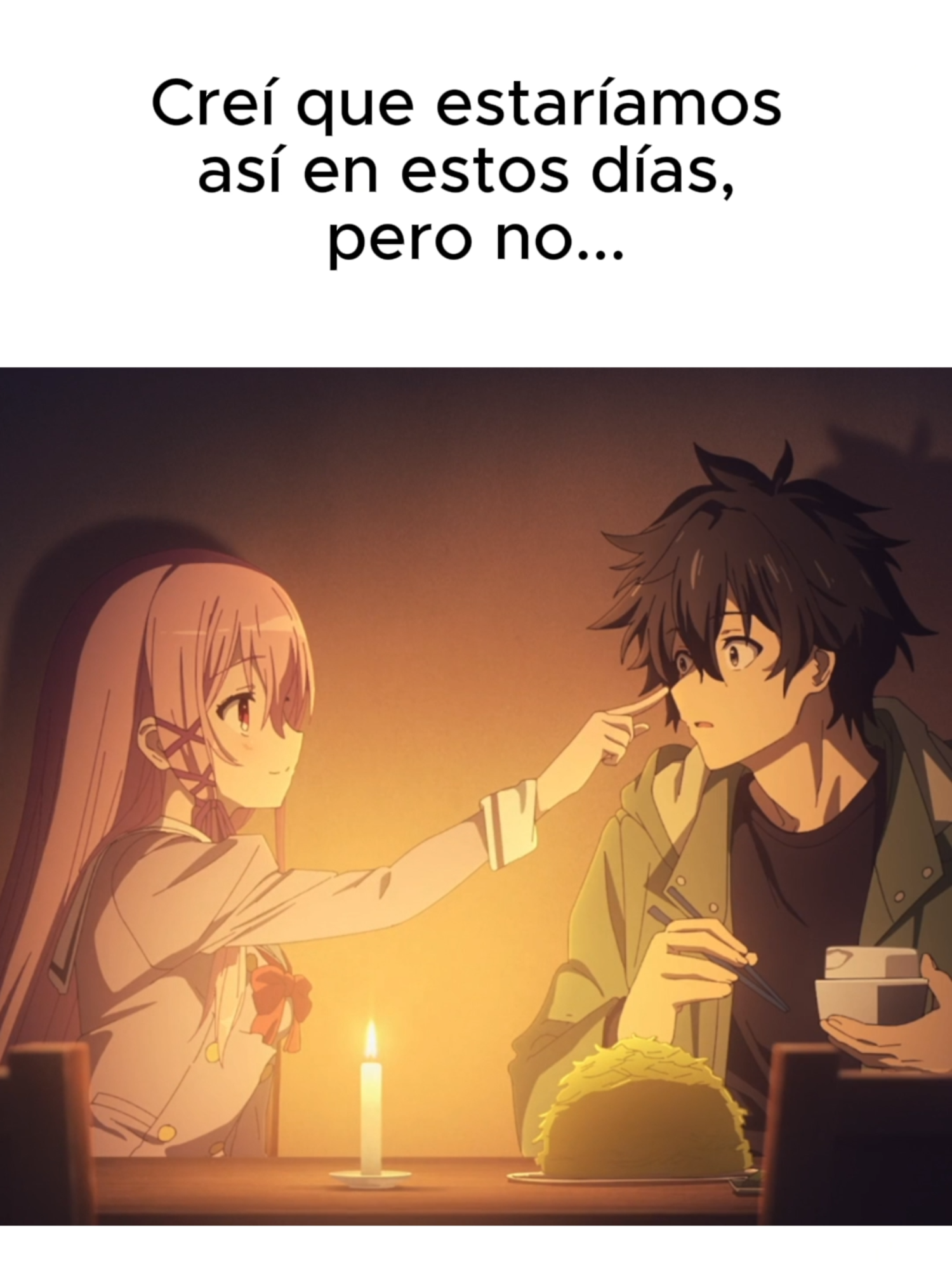 Realmente pensé que iba a ser así. #fyp #animememe #animeedit #humor #memesespañol #anime #triste #sadquotes #Love