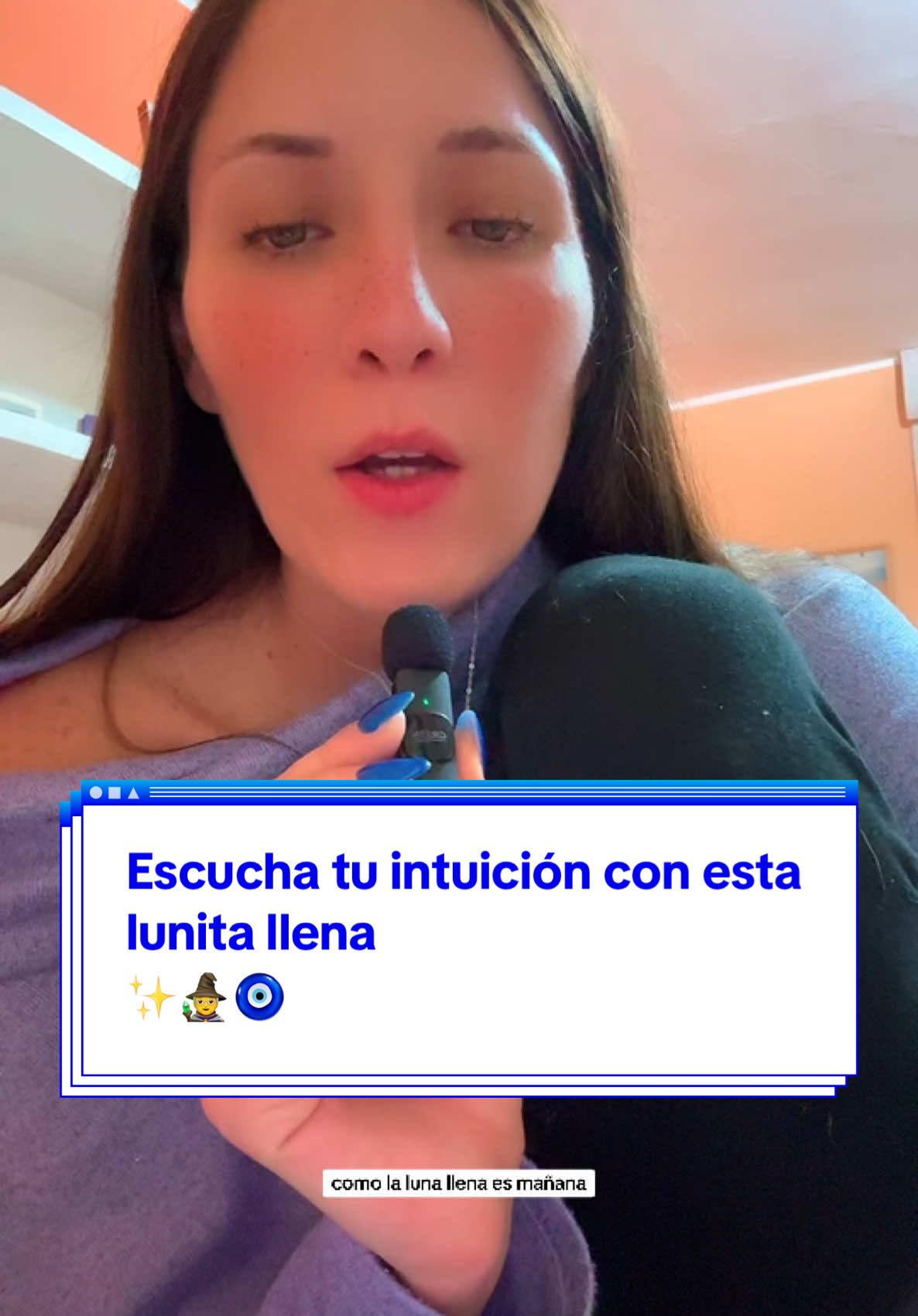 Escucha tu intuición con esta lunita llena ✨🧙🧿