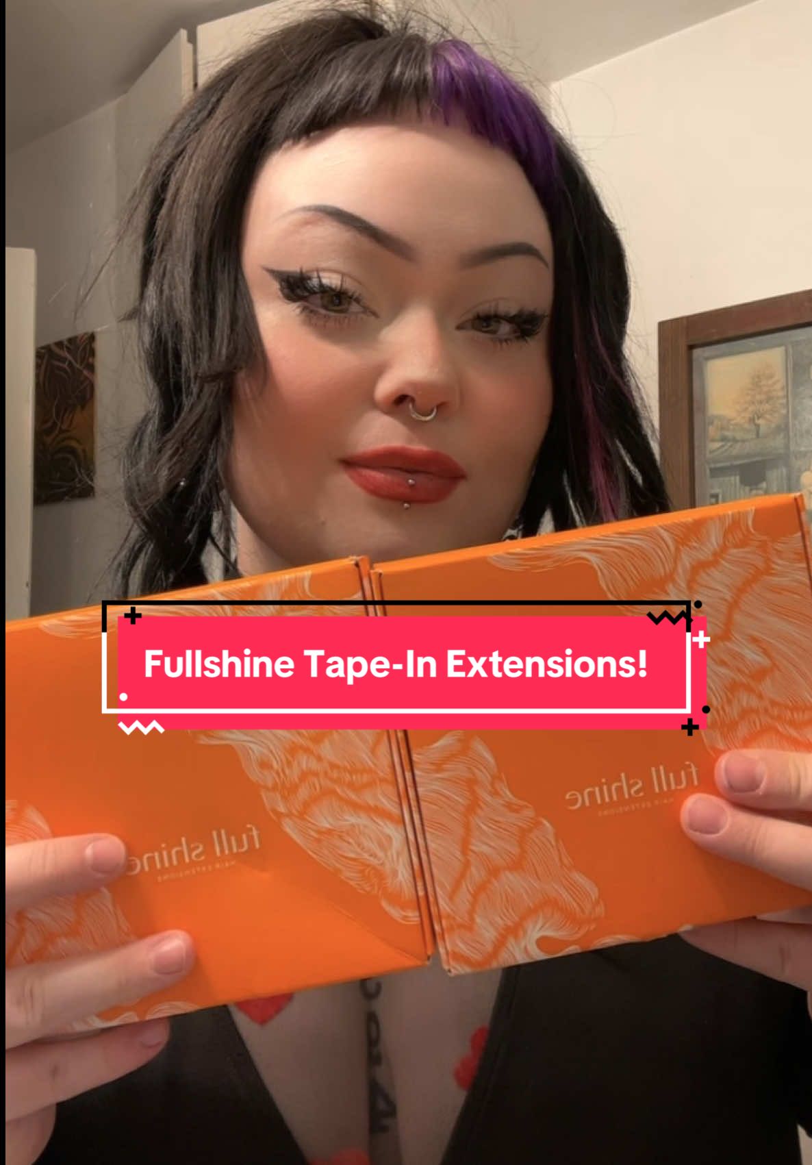 Im so excited!!! Stay tuned for part 2! #fyp #tapeinextensions #fullshinehairextentions #extensions #creatorsearchinsights #hairtok 