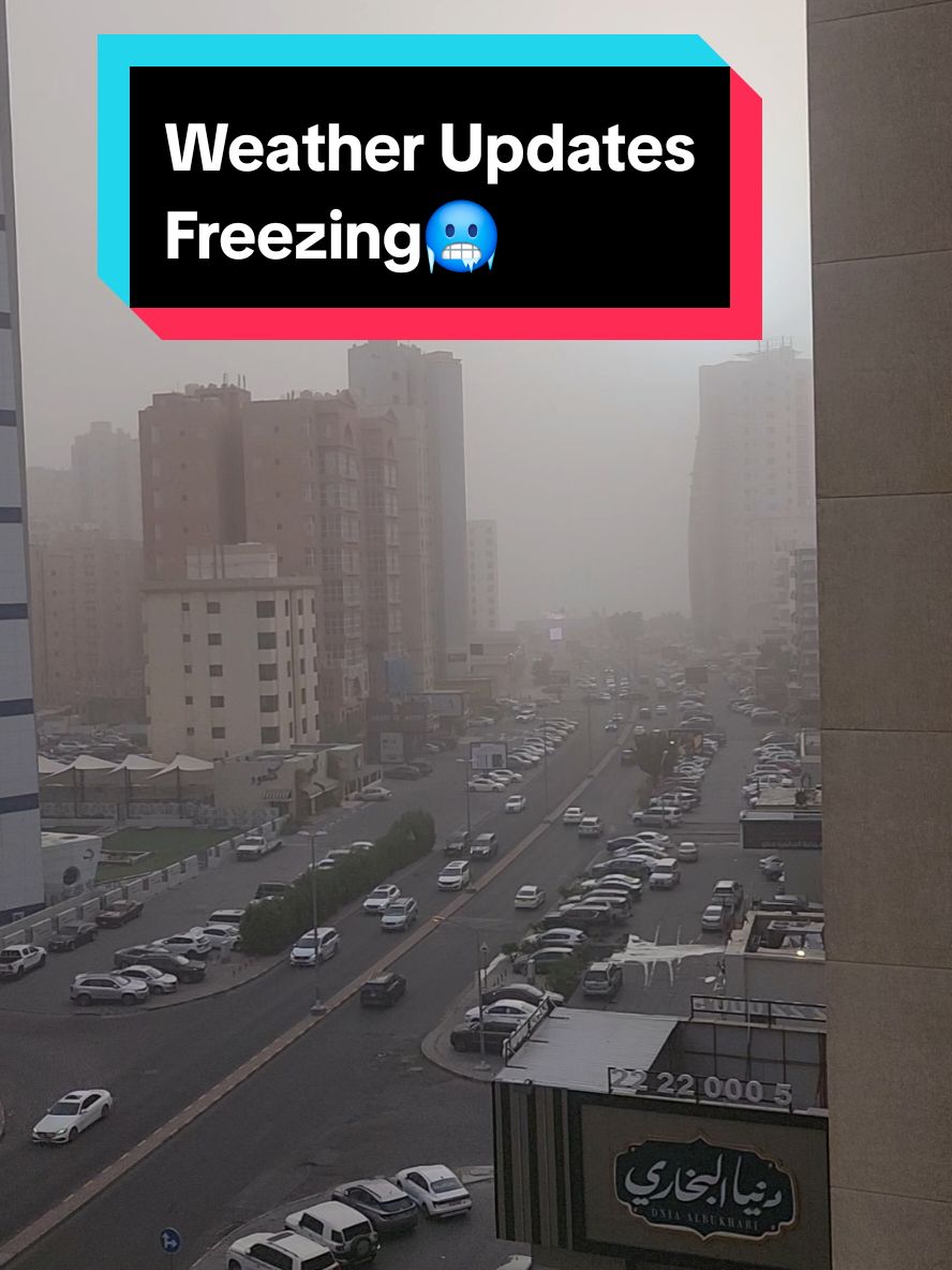 It's Freezing Today 🥶🥶  #kuwaitweather #Kuwait #kuwait🇰🇼 #winteriscoming #winter #freezing #foryourepage #foryoupage #fyp #wintervibes 