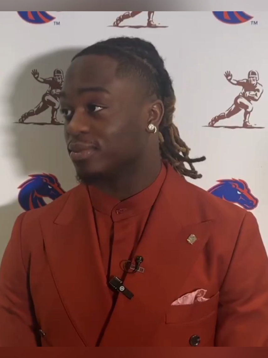 Ashton Jeanty is ready to use his second-place finish in the Heisman race as motivation  (via BJRains and KTVBSportsGuy | X)  #ashtonjeanty #boisestate #rb #heisman #trophy #cfb #college #football 