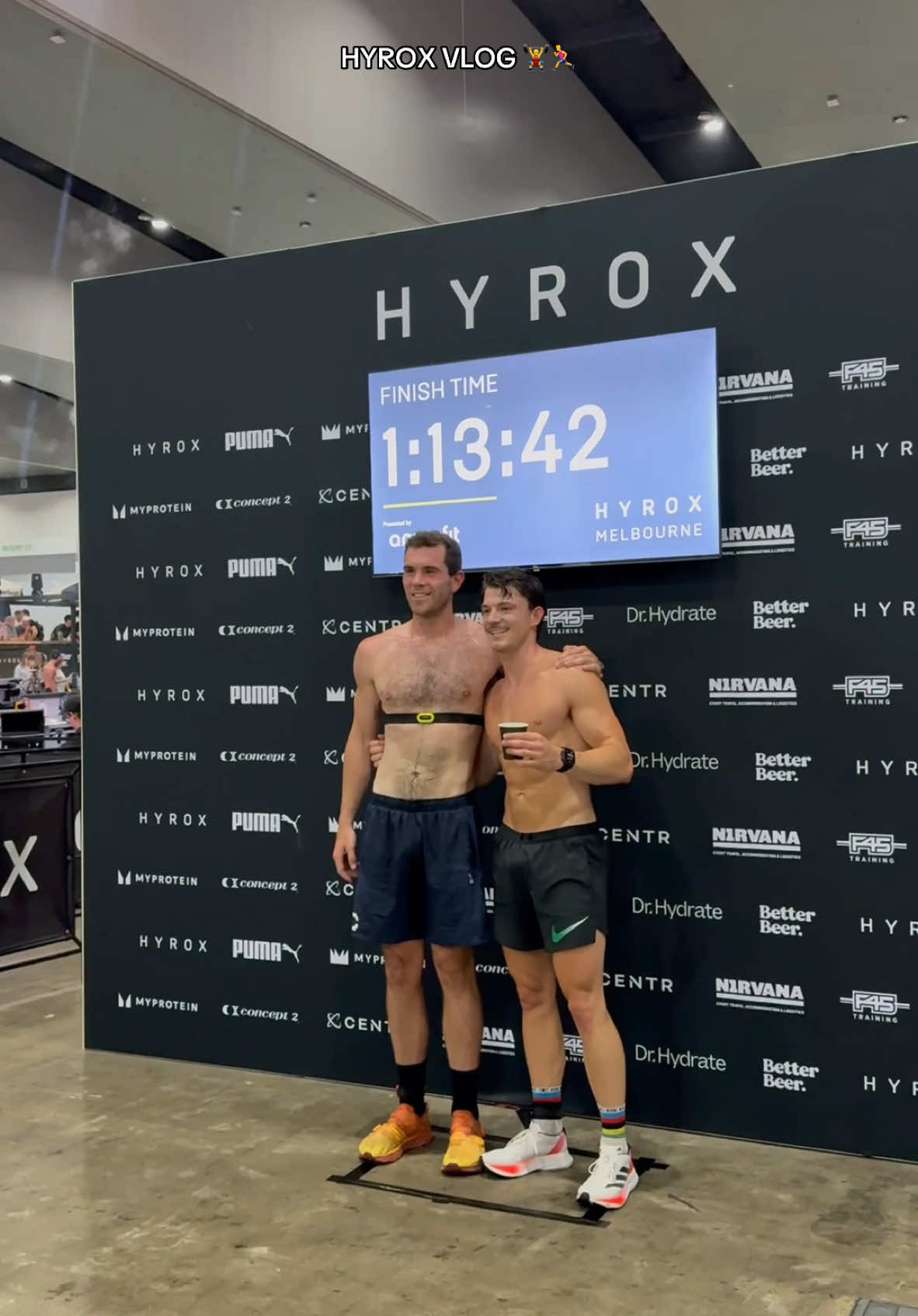 Melbourne hyrox vlog #hyrox #melbourne #Fitness 