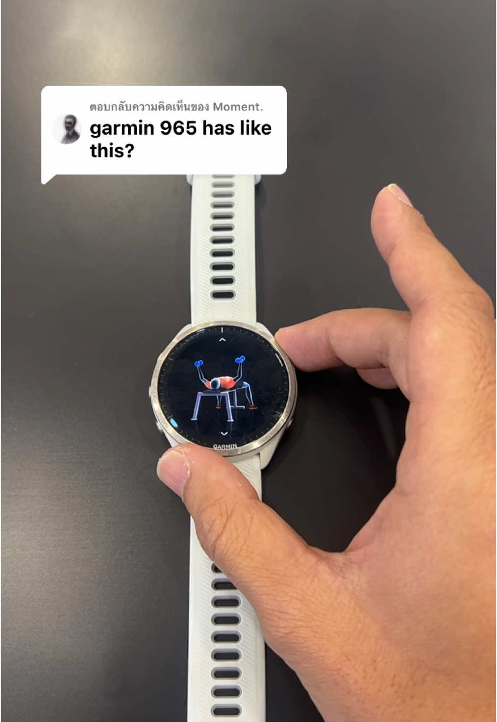 ตอบกลับ @Moment.  #garmin #workout #forerunner965 #garminshopfutreparkrangsit #garminbycmg #garminthailand  #garminwatchreview 