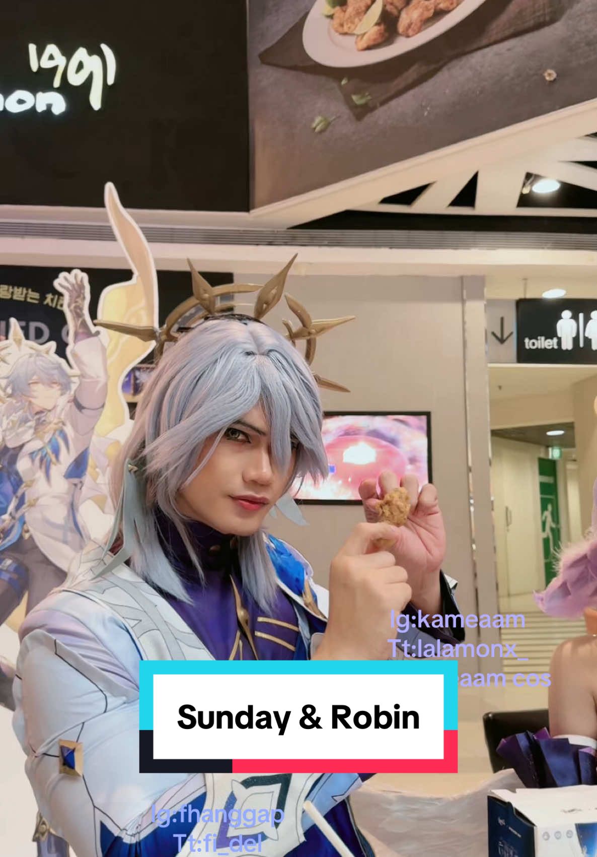 Sunday & Robin #HonkaiStarRail #sundayhsr #robinhsr #cosplay 