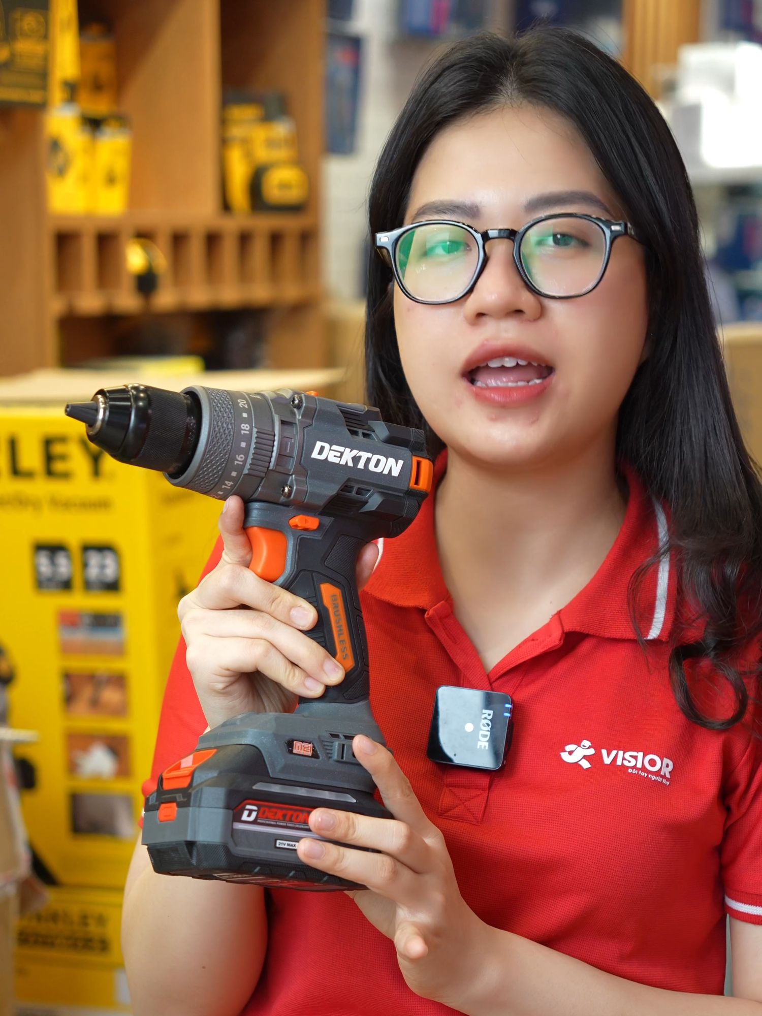 M21 ID13160PRO DEKTON máy khoan 3 chức năng 160Nm #visior #visiorvn #visiortools #dekton