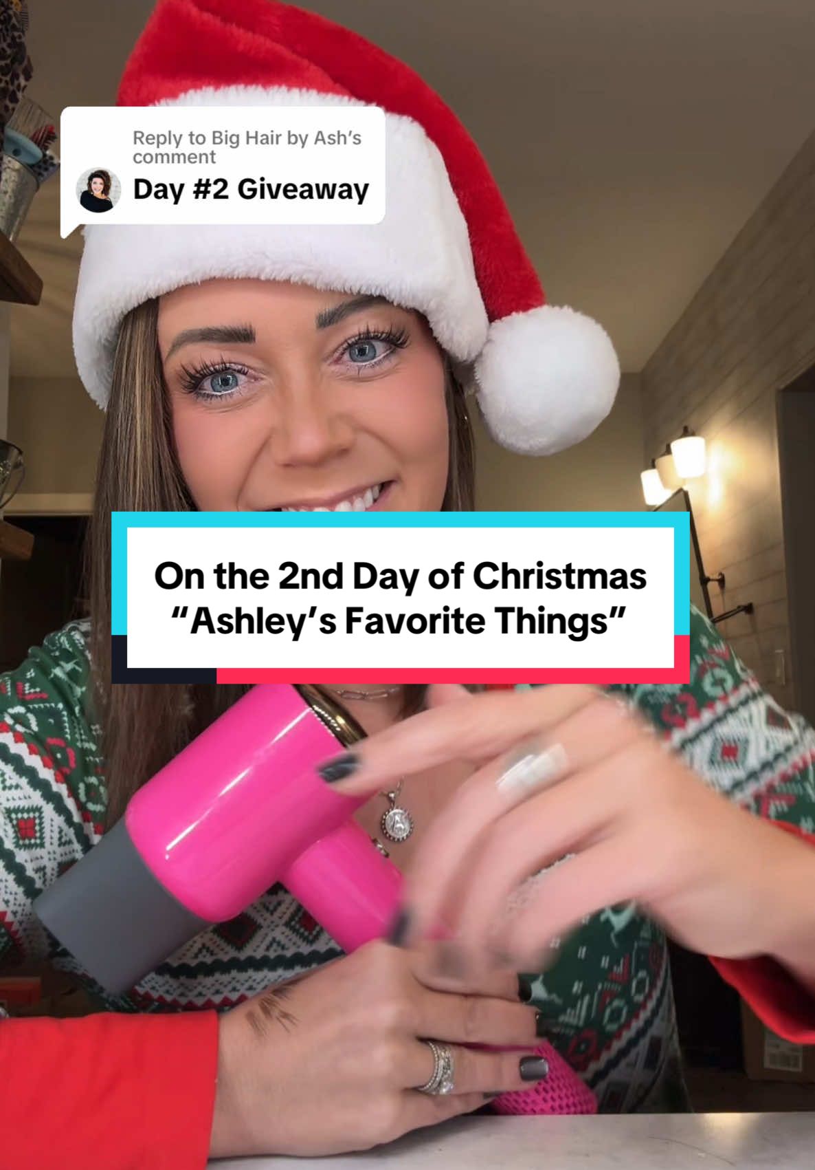 Replying to @Big Hair by Ash  ‼️Giveaway time‼️It’s DAY #2#2f my “12 Days of Christmas” giveaway series where I gift some of my very favorite things! Here is how to enter… 1️⃣ ❤️ Like this post 2️⃣ 👭Follow me  3️⃣ 🥰 Share this post 4️⃣ ‼️Go follow me on IG in case this TikTok ban really happens. My handle is @ashley_martodam  🎉 The winner will be announced via my stories 24 hours after posting each day.  ⚠️ Caution: i will NOT message you and ask you for any personal information. Those are scammers! If you win, i will tag you in my stories and you will reach out to me!  This @Tideway blowdryer is seriously the best! It’s what I use at home AND in the salon. #12daysofchristmas #ChristmasGiveaway  #favo#favoritethings2024eadingchirstmasjoy #tidewayblowdryer #highspeeddryer #healthyhair 