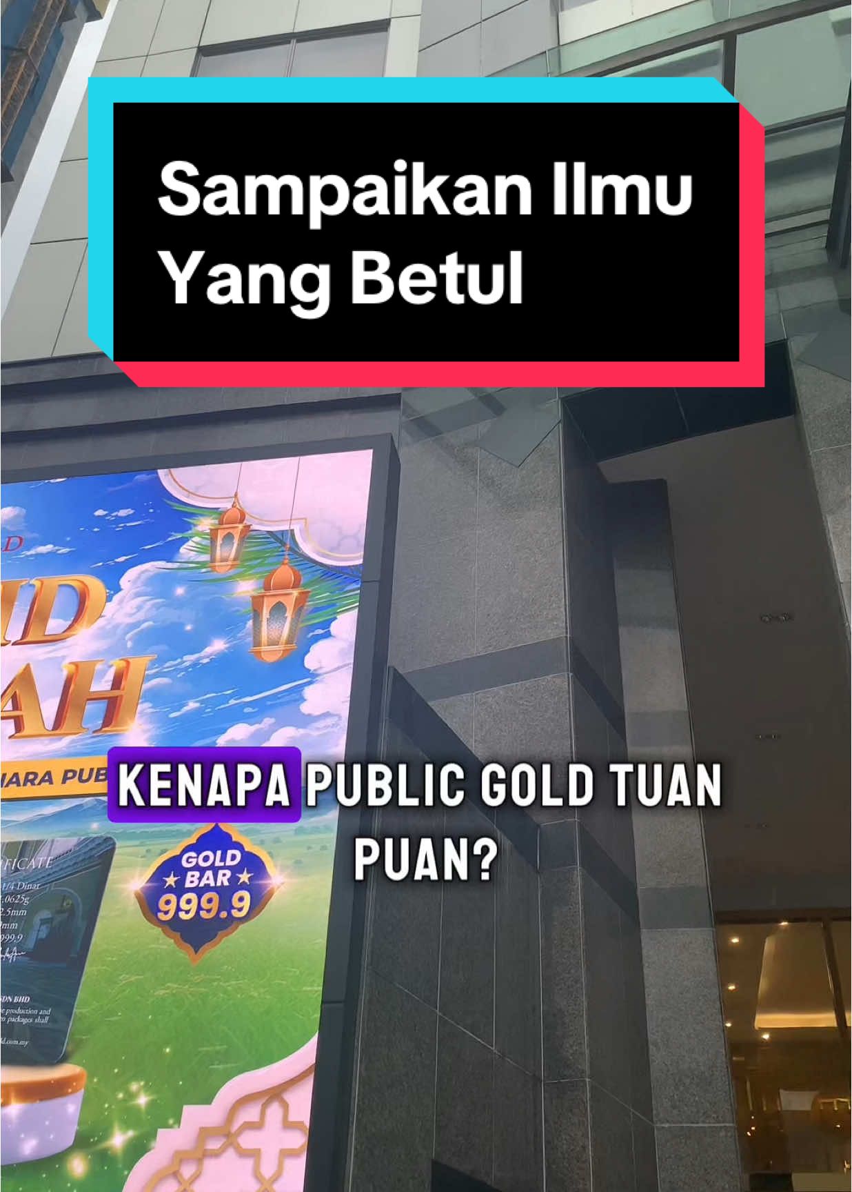 Kenapa scammer emas tak suka Public Gold? #antiscammer #g100network #financialfreedom #mindset #financial #buyinggold #simpananselamat #emasfizikal #simpananemasfizikal #emaspublicgold #ilmuemas #dealerpublicgold 