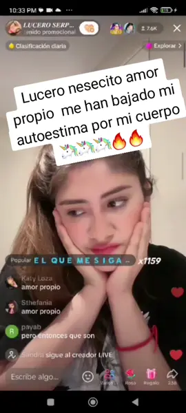 Lucero serpa tristemente se siente muy sola nesecita amor propio. urgente #joshua #peru🇵🇪 #polemica #Luceroserpa #zully #paratiiiiiiiiiiiiiiiiiiiiiiiiiiiiiii #foreve #bolivia🇧🇴 #milton #dice #lucerosea #🦄🤗🦄🤗🔥🔥🔥##@#....