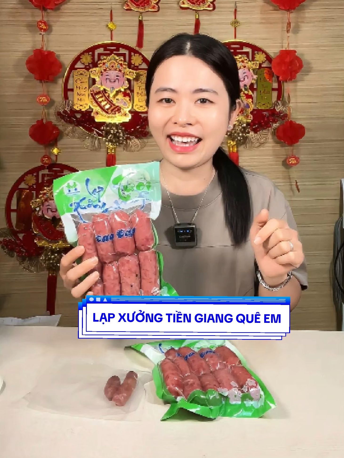 Lạp xưởng Khởi Bách Hưng 1kg #ancungtiktok #anngonnaugon #lapxuong #lapxuongkhoibachhung #TikTokShop 