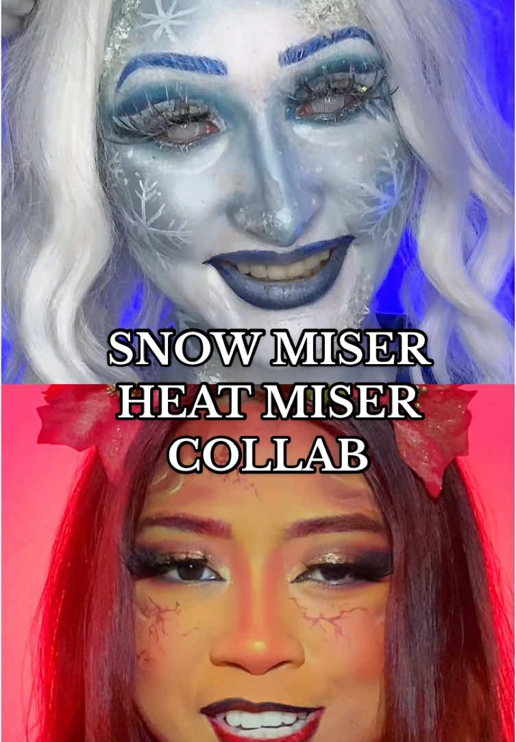 ‘Tis the season!!! (To do the obligatory Snow Miser & Heat Miser content ❄️🔥) Special collab with the talented and underrated @Anna 😇 !! Go check her out guys she’s one of the most dedicated creators I’ve known here she deserves all the attention! #snowmiser#heatmiser#ChristmasLook 