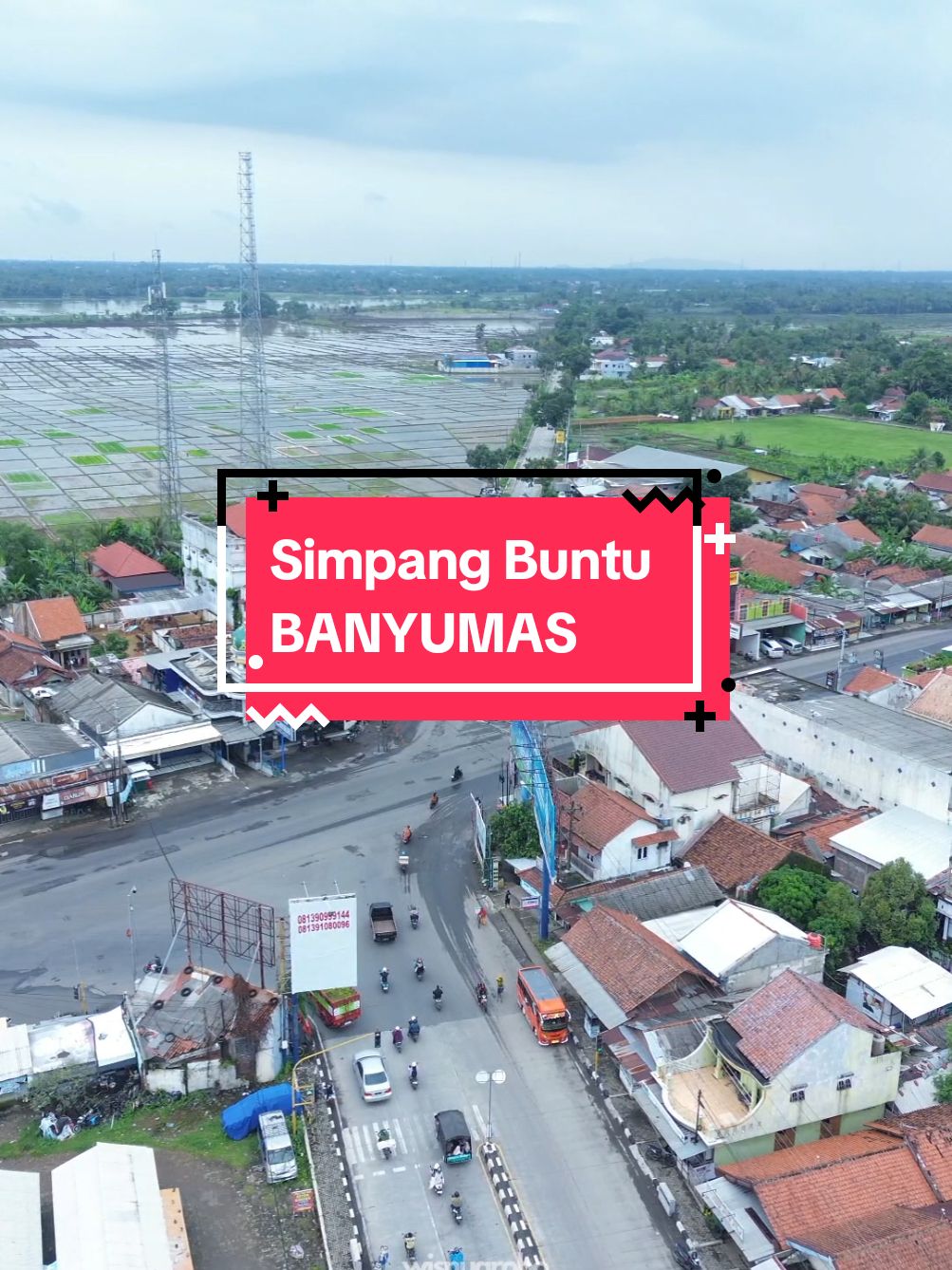 Persimpangan yang akan berubah vibes pada saat masa-masa lebaran, alias padat merayap. 📍Simpang Buntu , Banyumas #buntubanyumas #banyumas #mudiklebaran #dronevideo #fyp 