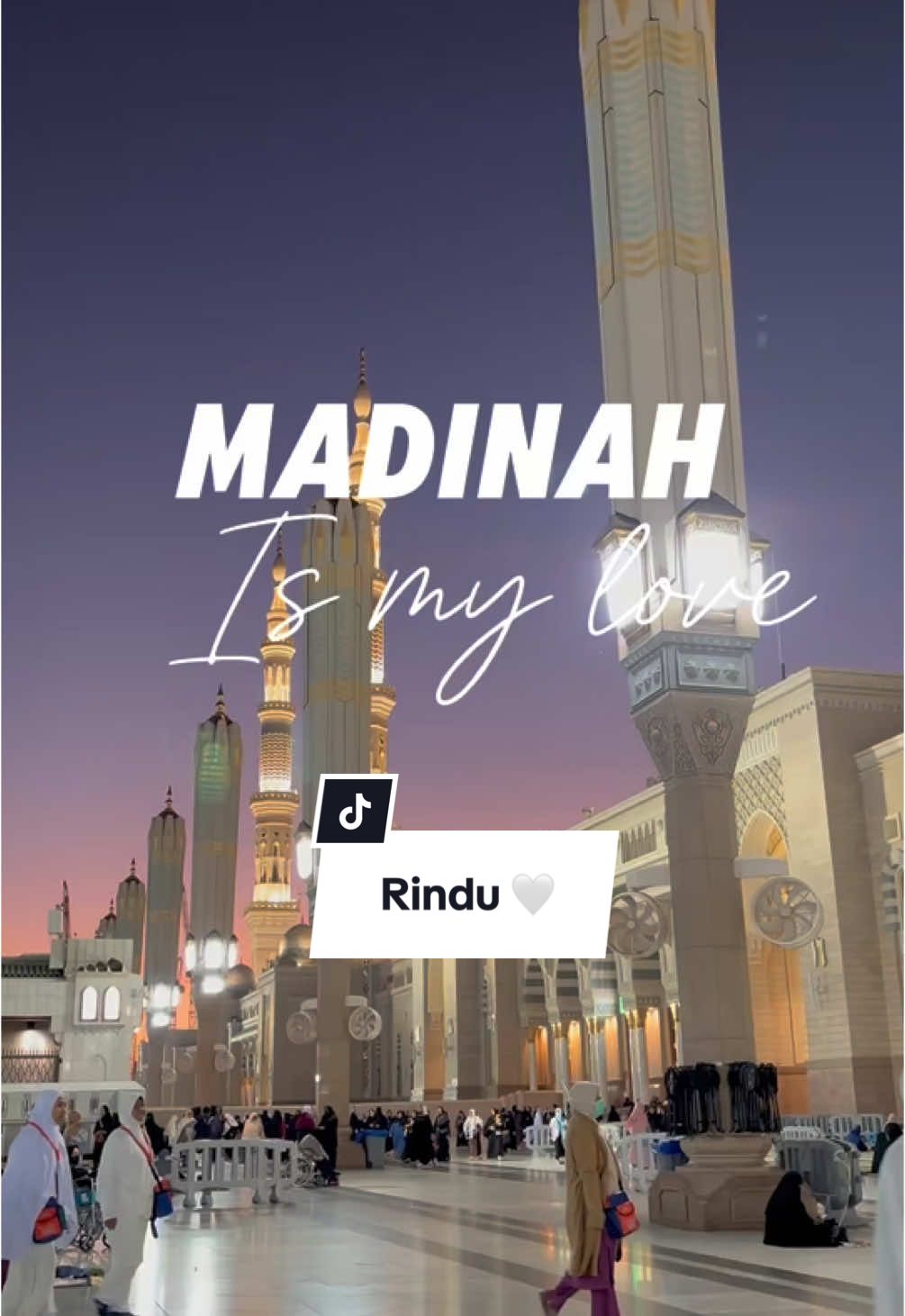 Rindu 🤍 #CapCut #madinah #madinahalmunawaroh #masjidnabawi #fyp 