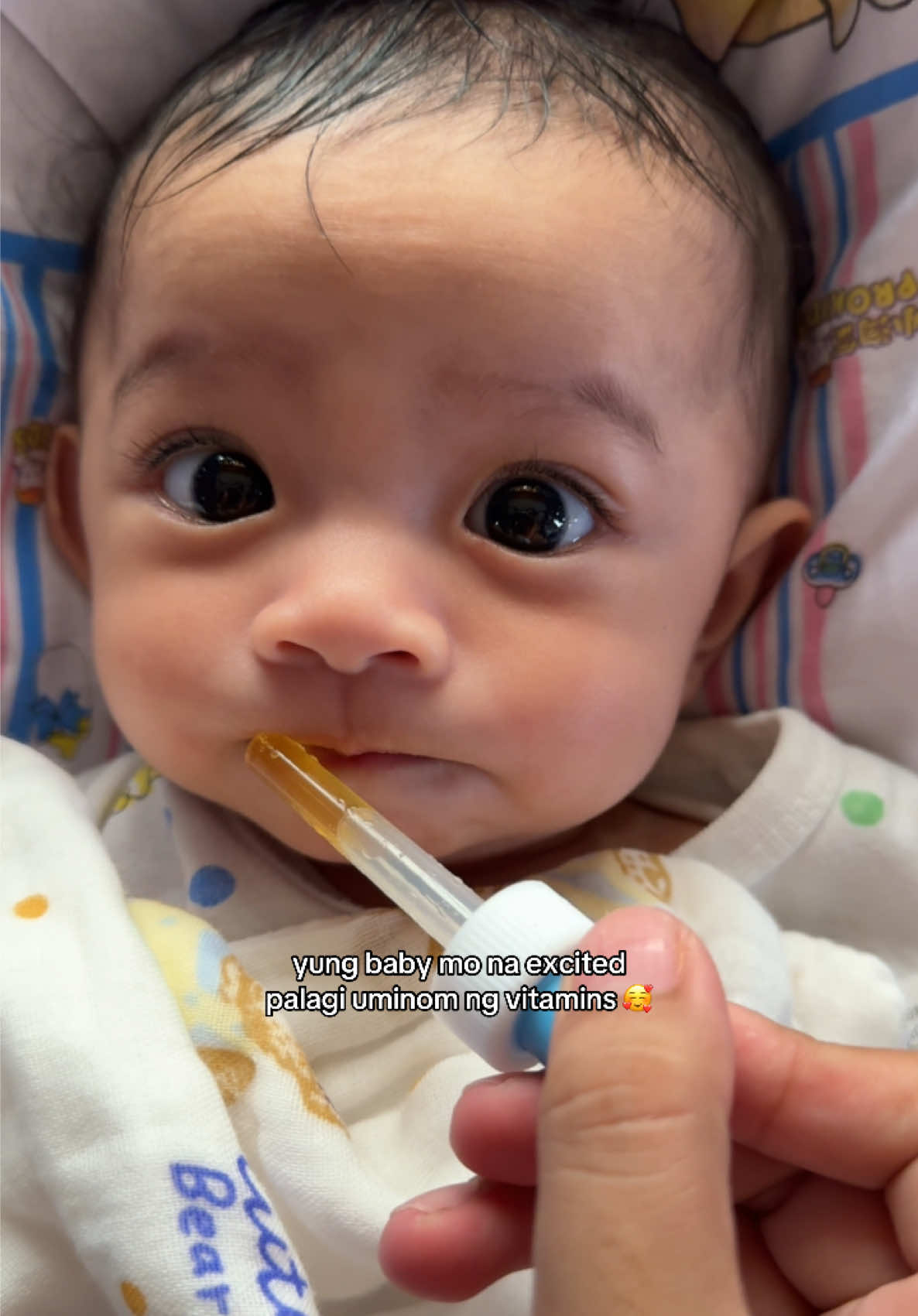 eyy, asim kilig part 1 hahaha  #tiktokbabies #babytiktok #babyvitamins #babyessentials 