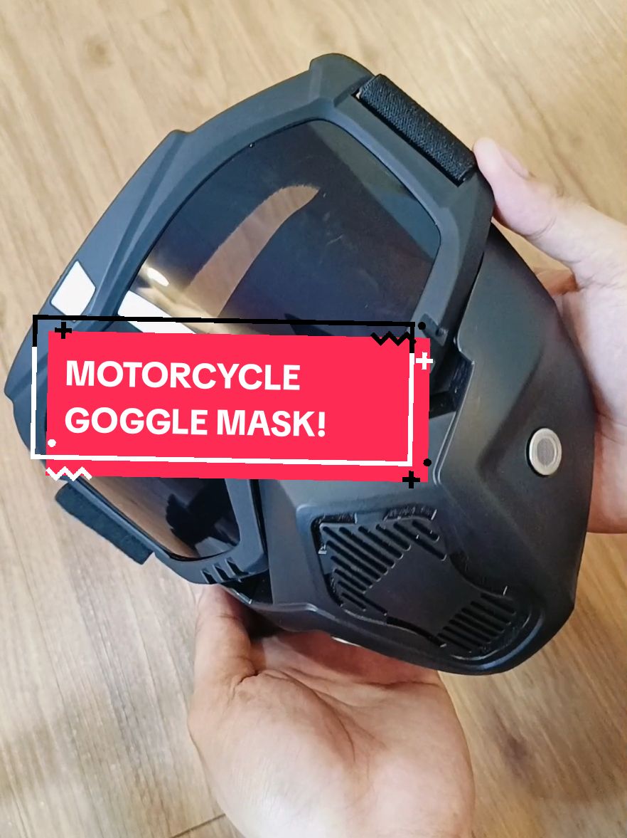 MOTORCYCLE GOGGLE MASK! iskor!  #mask #gogglemask #gogglemaskhelmet #rider #motorcycle #helmet #biker #bikers 