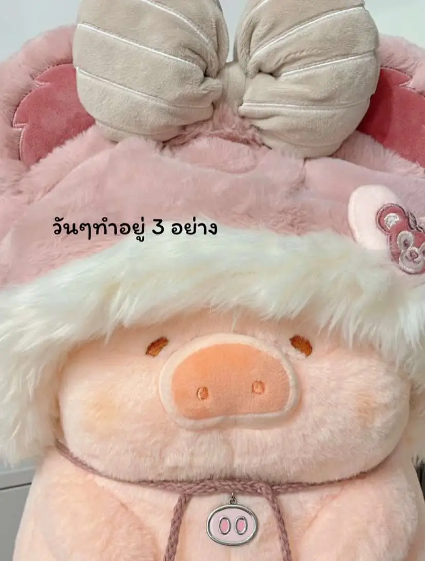 #ตุ๊กตา #ตุ๊กตาหมูlulu #ไอเดียของขวัญ #ของขวัญให้แฟน 