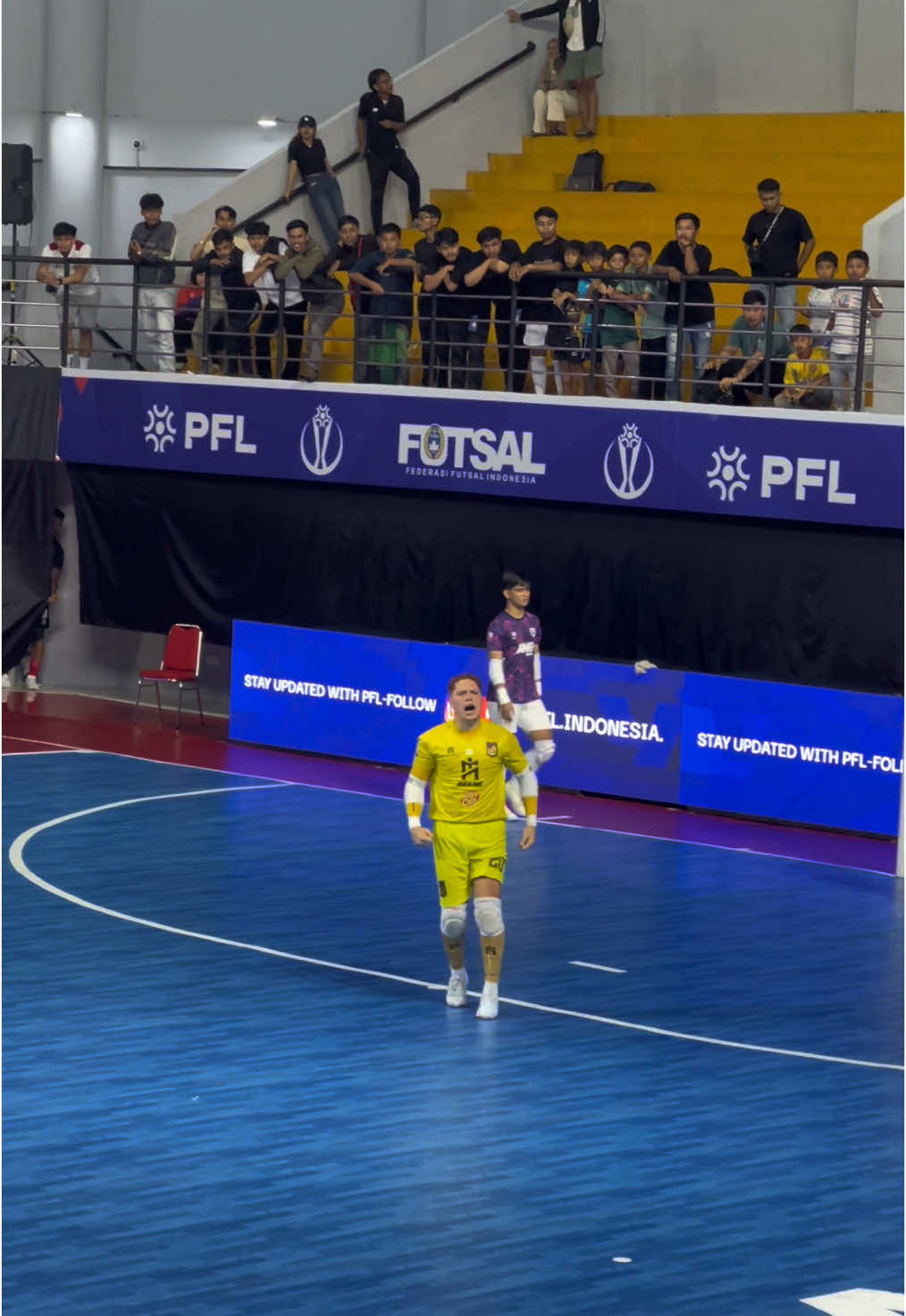 Goalkeeper celebrations from @Tocha20 🦾😎 #jonasmedsport #unlimitedperfomances #supercup 