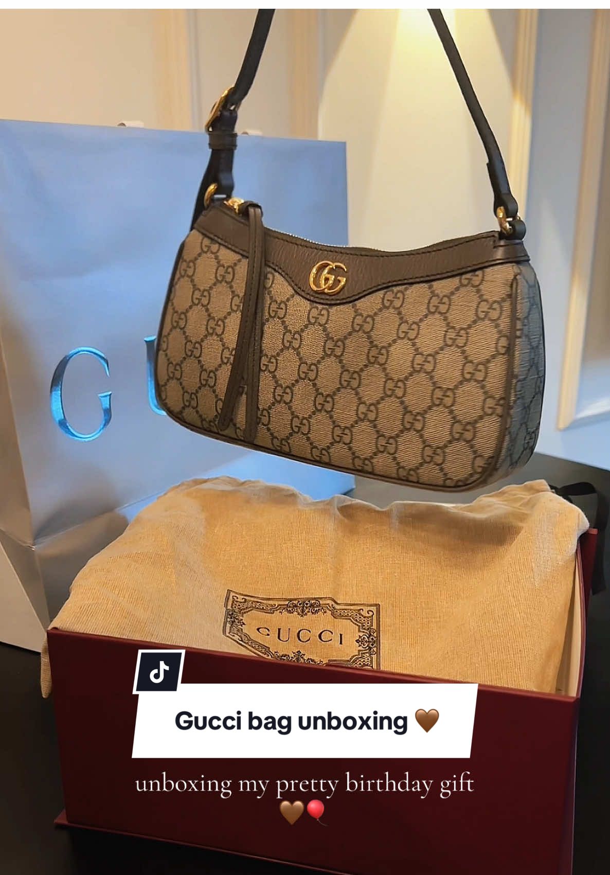 Unboxing the perfect Gucci Ophidia Small bag 🤎🤎🤎🍒 I love it! #gucci #guccibag #designerbags #designerbag #dreambag #designerbag #bagunboxing #ophidia #ophidiagucci #gucciophidia gucci ophidia small bag