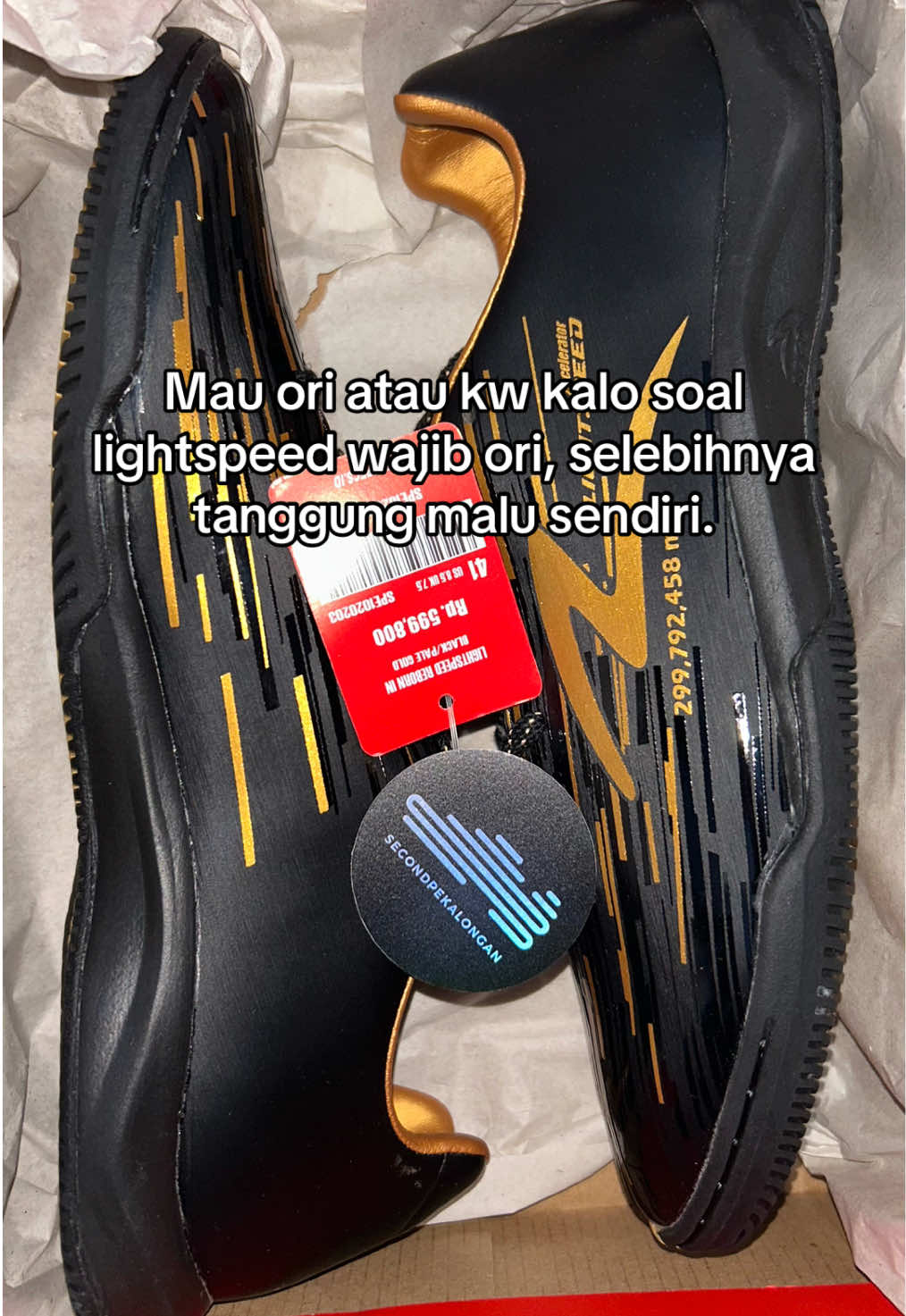 Beli yang murah aja dulu sambil nabung gausah gengsi harus lightspeed bro, lightspeed itu bonus ori itu harus #secondpekalongan #specs #lightspeedreborn 