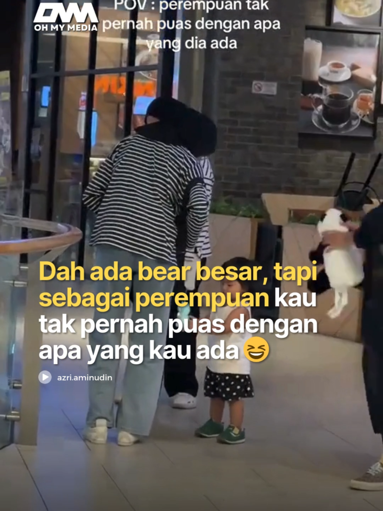 Sabar dik, min faham perasaan tu 🥹 #ohmymedia #ommmedia #ommbest #viral #bear