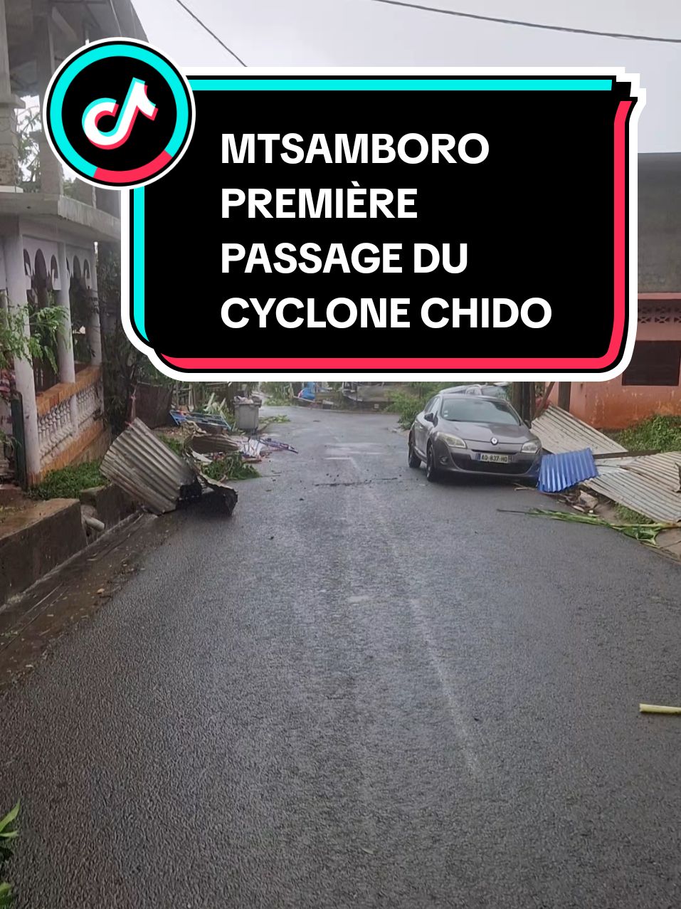 Mtsamboro Première Passage du Cyclone Chido partie 2 #Lifestyle #fyp #mayotte976🇾🇹🌴🤣foryoupage #pourtoi #mayotte 