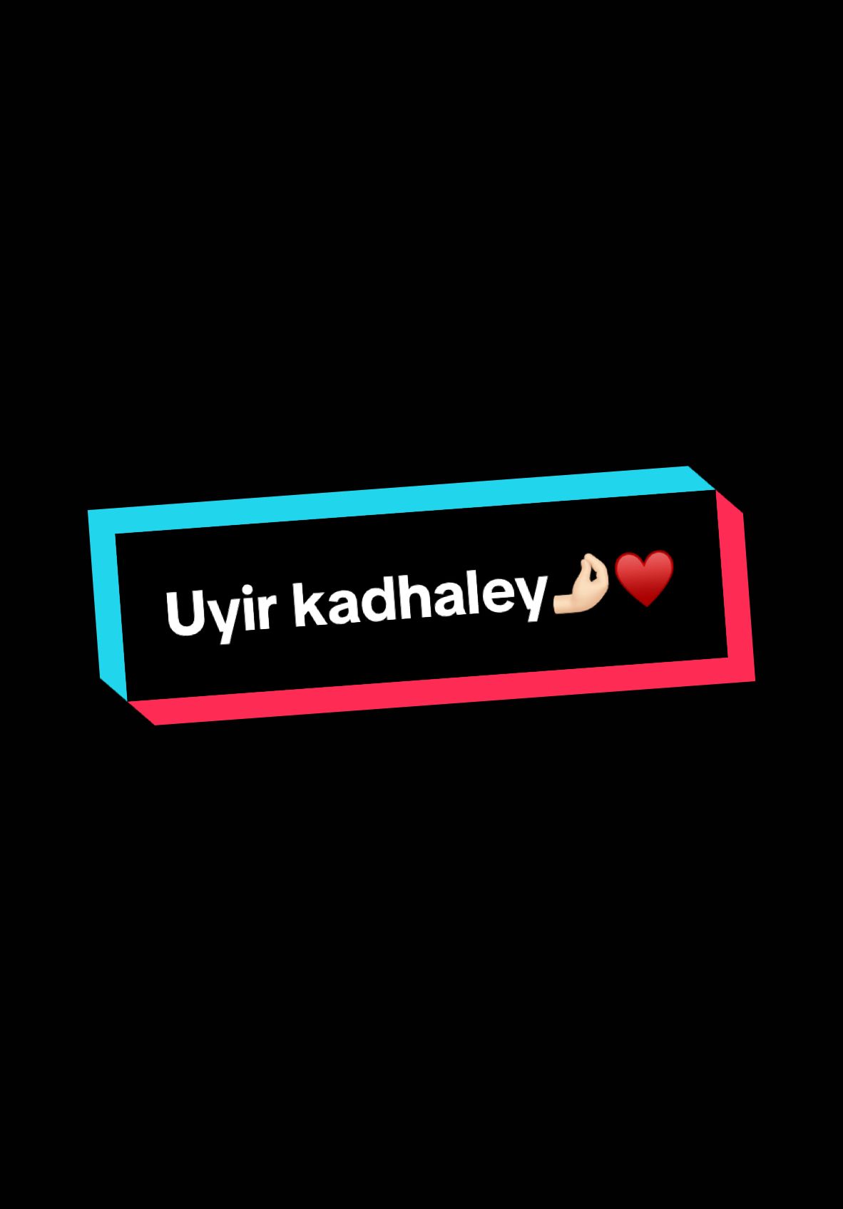 “Uyir Kadhaley”🤌🏻♥️.                                 #CapCut #capcut #tamilsong #tamil #100k #100kviews #trendingvideo #foryoupage 