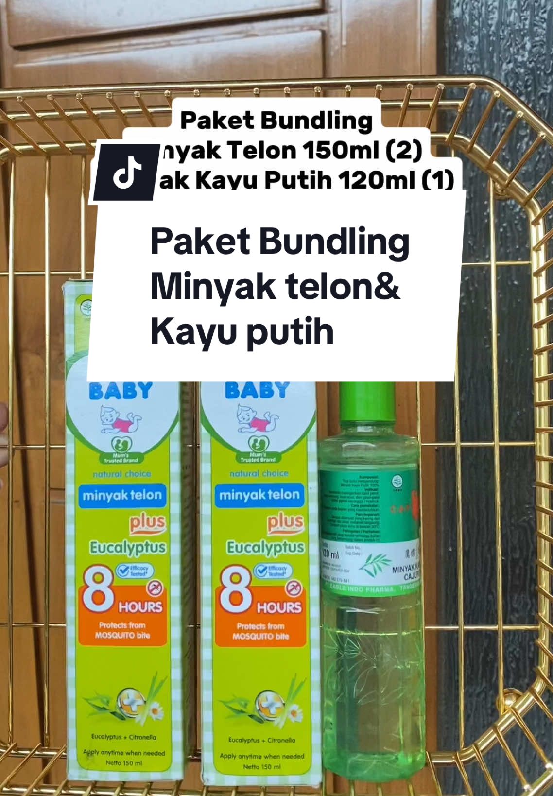 Bundling minyak telon & minyak kayu putih#megaguncang1212 #promoguncang1212 #minyaktelon #minyakkayuputih #minyaktelonpromo 