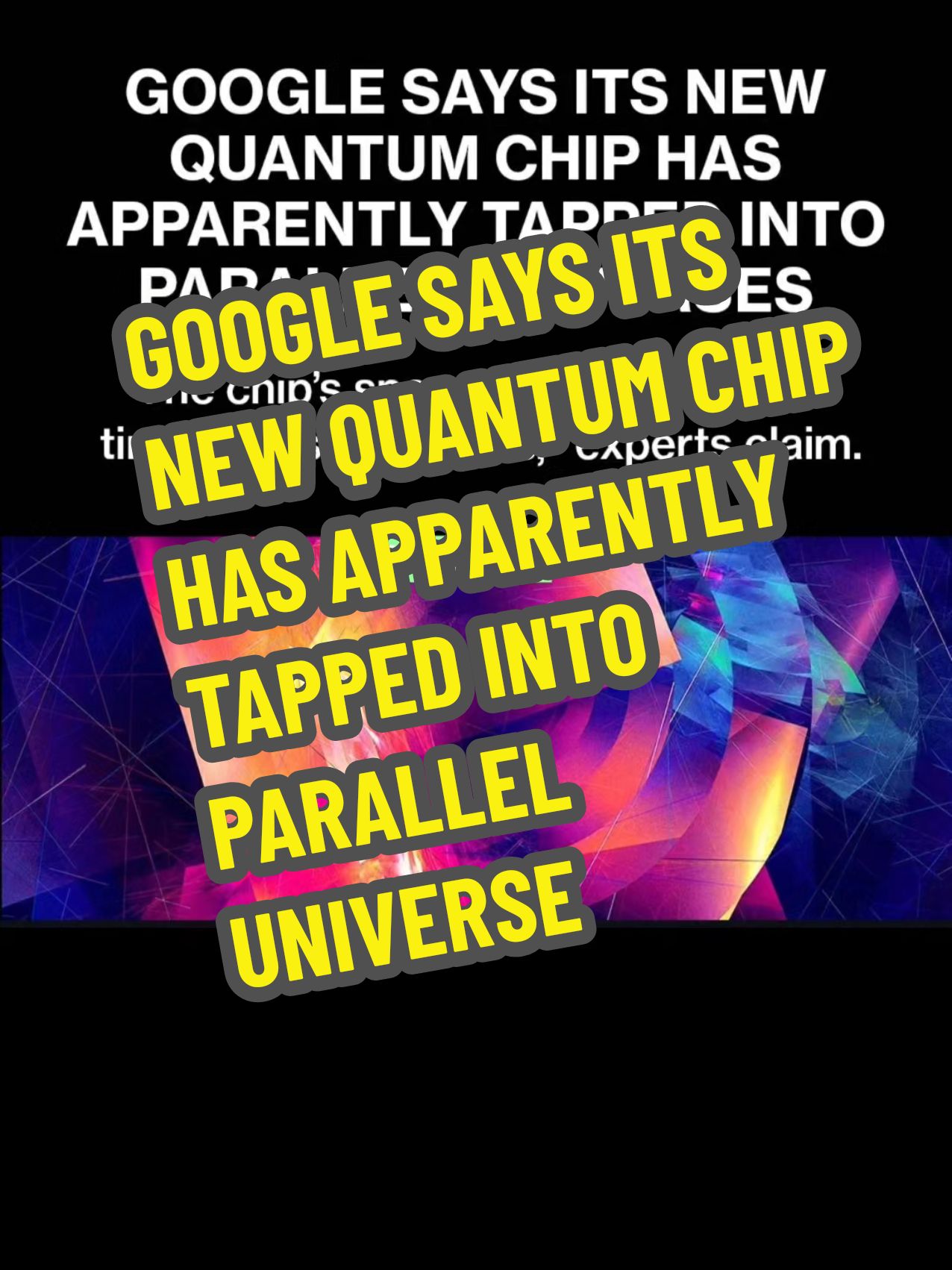 Google says its recently unveiled quantum computer chip can do 