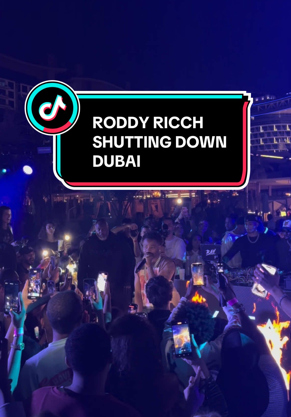 Roddy Ricch shutting down dubai  #dubai #roddyricch #mrmarbs #pov #fyp #rappers #rap 