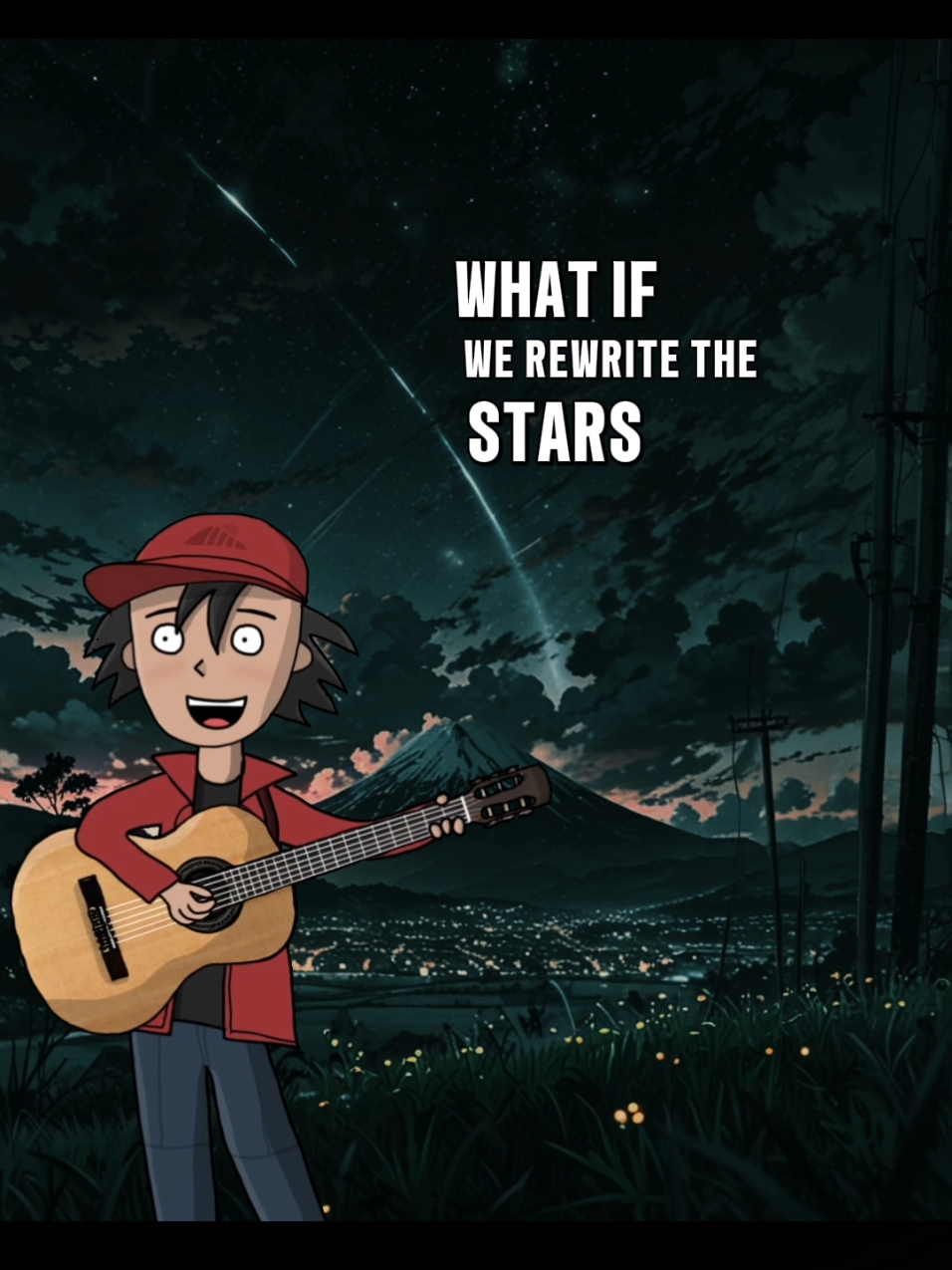 Rewrite The Stars  Cover by: Max Allais #music #lyrics #fyp  #capcut 