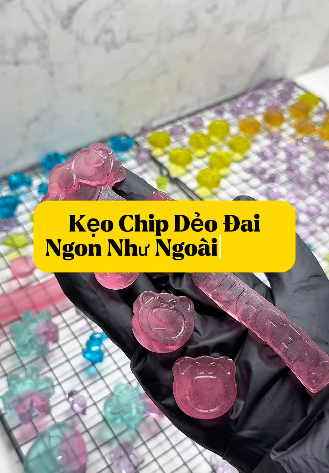 Kẹo Dẻo Dai Dạng Đục - Dạng Trong - Dạng Xoắn Kiểu Thái #LêThư #tiemnhaan68 #keochipchip #ăncungtiktok #tetnguyendan2025🧧🎆🧨 