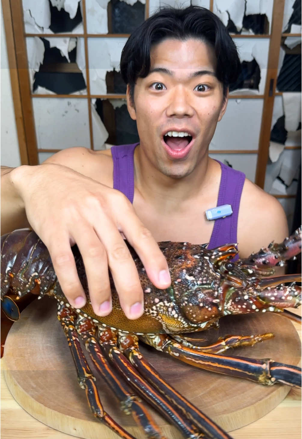 lobster. #purplegorilla #mukbang