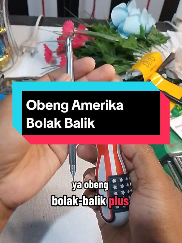 Obeng Amerika Bolak Balik Plus Minus gagang karet murah banget #obengamerika #obeng #perkakas #obengbolakbalik #obengmurah #promoguncang11 #gebyarbelanjadesember #Wibgajian #Cuantanpabatas #megaguncangcuan1212 #megapromo1212 #Jaminanhargaterbaik #tokomurah234 #1212 #TikTokAwardsID 