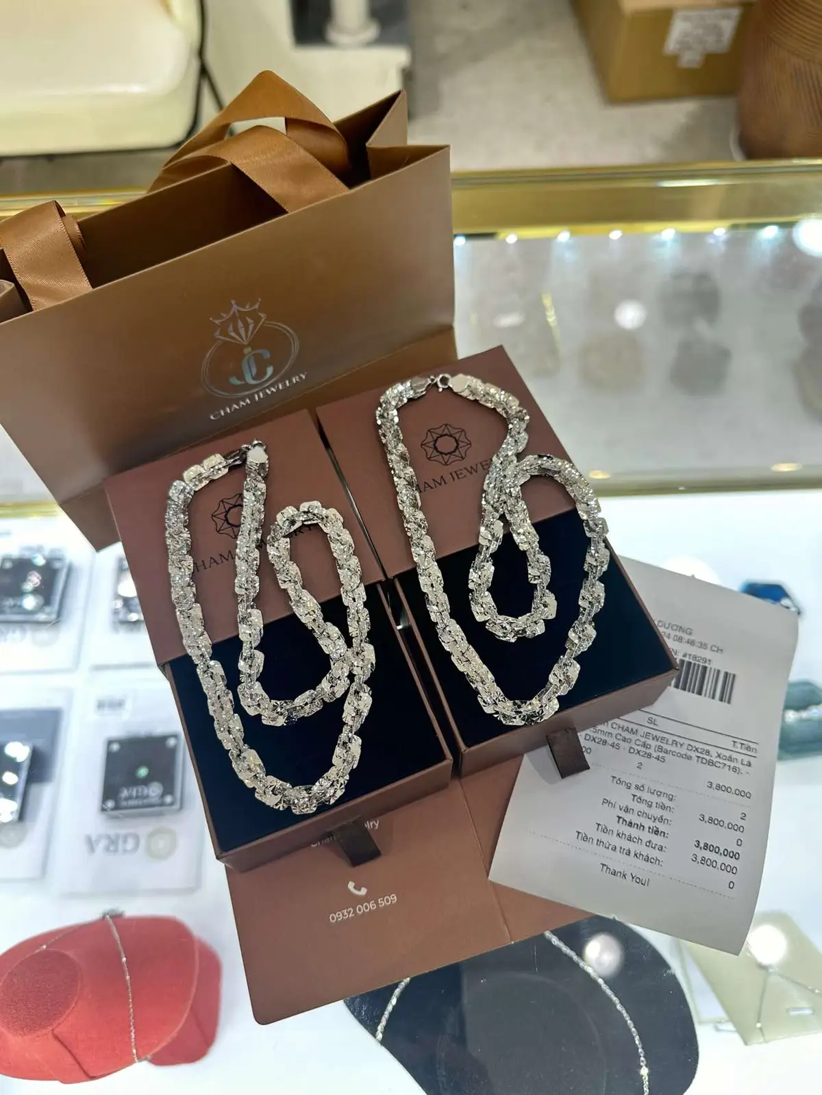 thời “Xoắn Vuông” lên ngôi, ai cần thì ting ting cho pé ạ 🥰 #duongchamjewelry #chamjewelry #xuhuongtiktok 