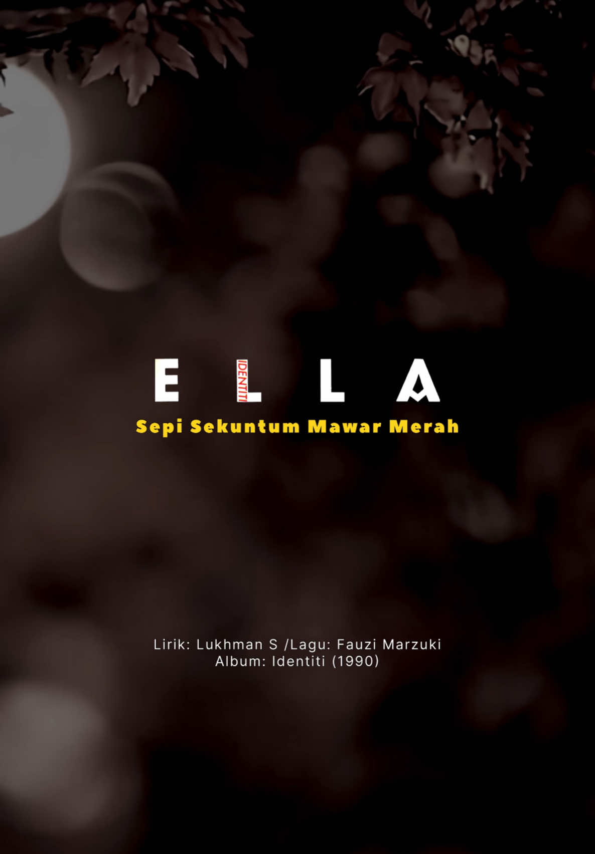 Dalam taman haruman bunga, pasti ada indahnya mawar, Dalam bertahan tiada terjaga, Pasti ada mekarnya mawar. #sepisekuntummawarmerah #ella #identiti #lagurockmalaysia #niezaofficial #lagurockmelayu #lagurockduludulu80an90an #lagurockduludulu80an #lagurock #lagurockduludulu #fypシ゚viral 