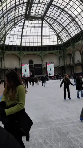 ❄️ Patinez sous la magie du Grand Palais des Glaces ! ⛸️ ✨ Du 14 décembre 2024 au 8 janvier 2025, vivez une expérience unique sous la majestueuse verrière restaurée du Grand Palais à Paris. ❄️ 2 700 m² de glace pour patiner dans une ambiance féérique. Ne manquez pas cet incontournable de l’hiver parisien ! ❄️✨ ❄️ Skate under the magic of the Grand Palais des Glaces! ⛸️ ✨ From December 14, 2024, to January 8, 2025, enjoy a unique experience beneath the beautifully restored glass roof of the Grand Palais in Paris. ❄️ 2,700 m² of ice to skate on in a magical atmosphere. Don’t miss this must-see winter event in Paris! ❄️✨ Crédit Photo:  @ludochriss  Follow us on IG: @champselysees_paris www.champselysees-paris.com © Paris, Always an Amazing idea! #paris #igersparis #GrandPalaisDesGlaces #Patinage #HiverParisien #Magie #Paris #IceSkating #WinterInParis #Magic #grandpalais #champselysees