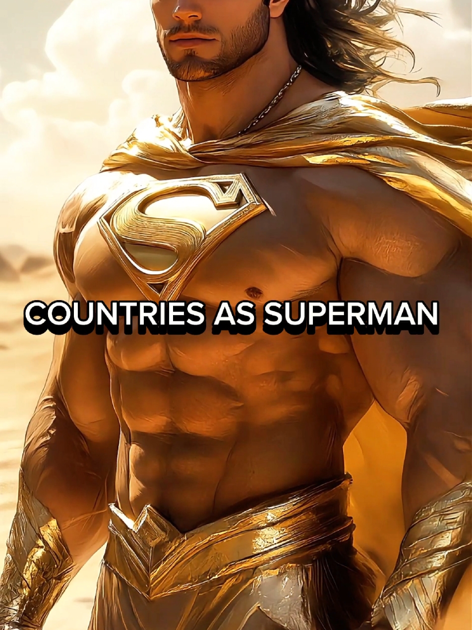 Countries As Superman Part:4 🌍  #superman #countries #ai #hero #superhero #midjourney #supermans 