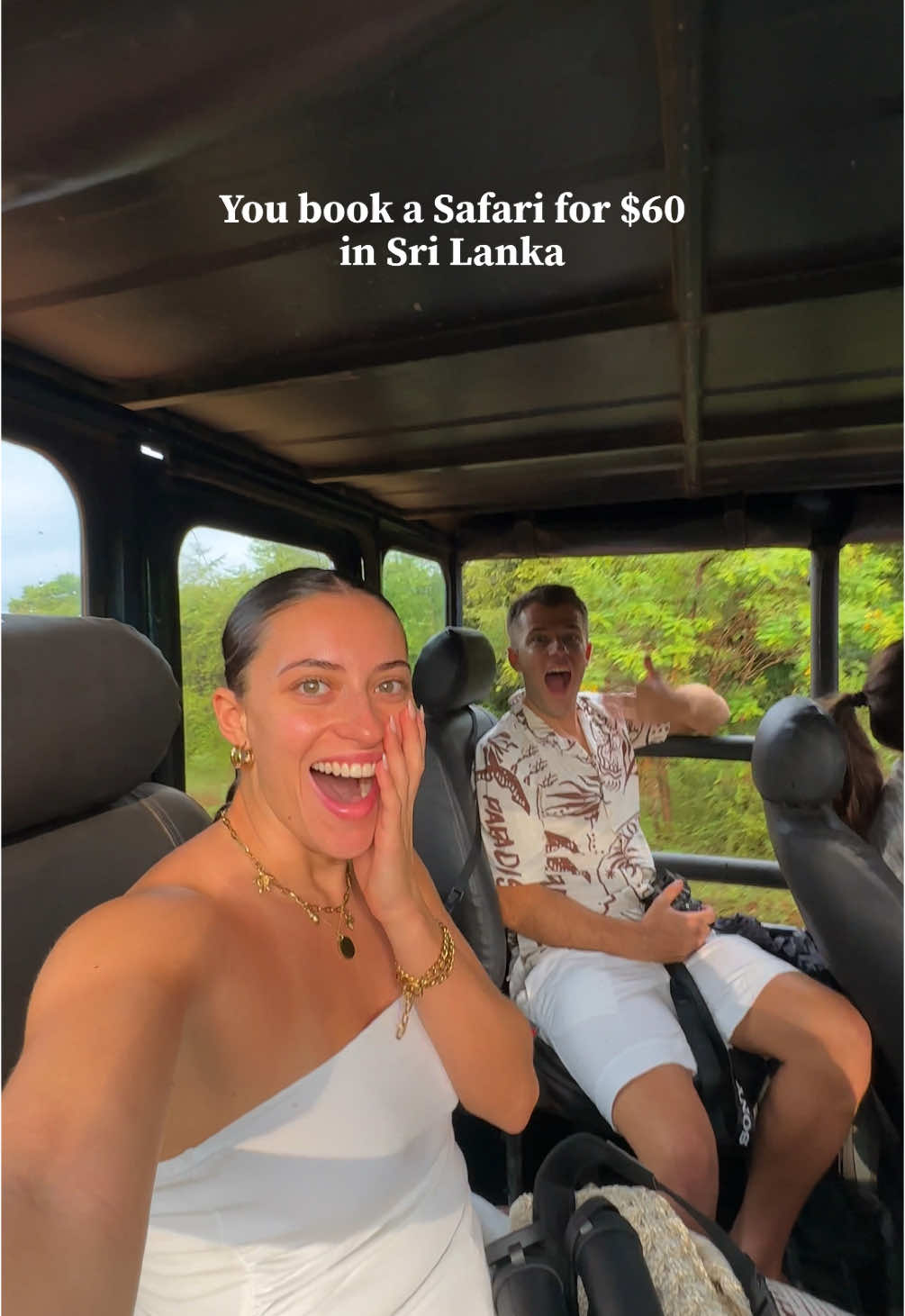 You book a Safari for only $60 in Sri Lanka 😍🐘🌿🇱🇰 This park was an elephant paradise 🥹 And if you’re lucky, you can even see leopards 🐆  📍Yala National Park, Sri Lanka #yala #yalanationalpark #yalasrilanka #srilanka #srilankatravel #srilankatrip #visitsrilanka #srilanka🇱🇰 #safari #safarilife #srilankasafari #yalasafari #ceylon #elephant #travel #traveltiktok 