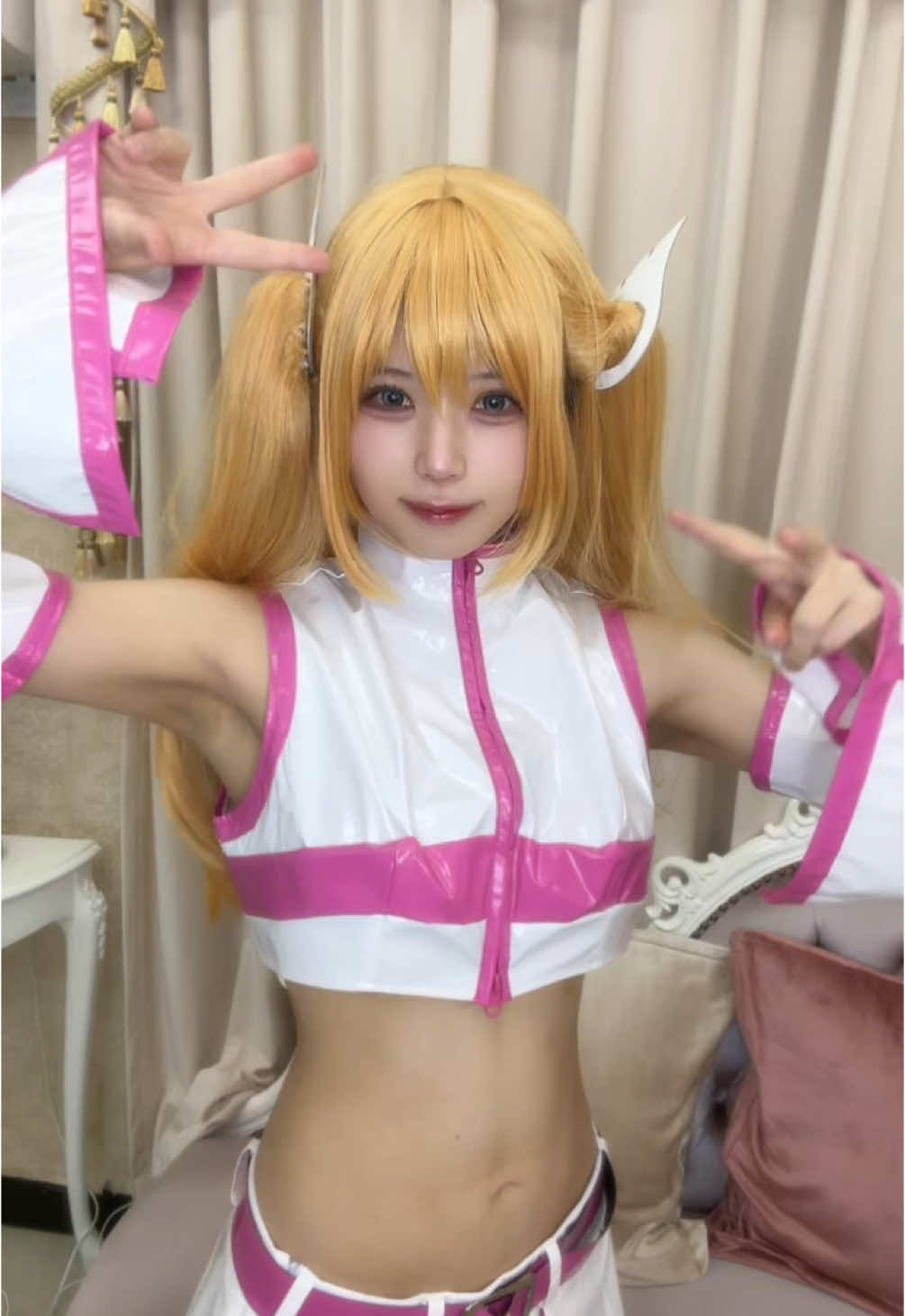 バンス落ちかけですみません(T . T)  2.5次元の誘惑｜リリエル🪽  #リリエル #リリエルコスプレ #にごリリ #にごリリダンス #コスプレ初心者 #コスプレ #cosplay #cosplaygirl 