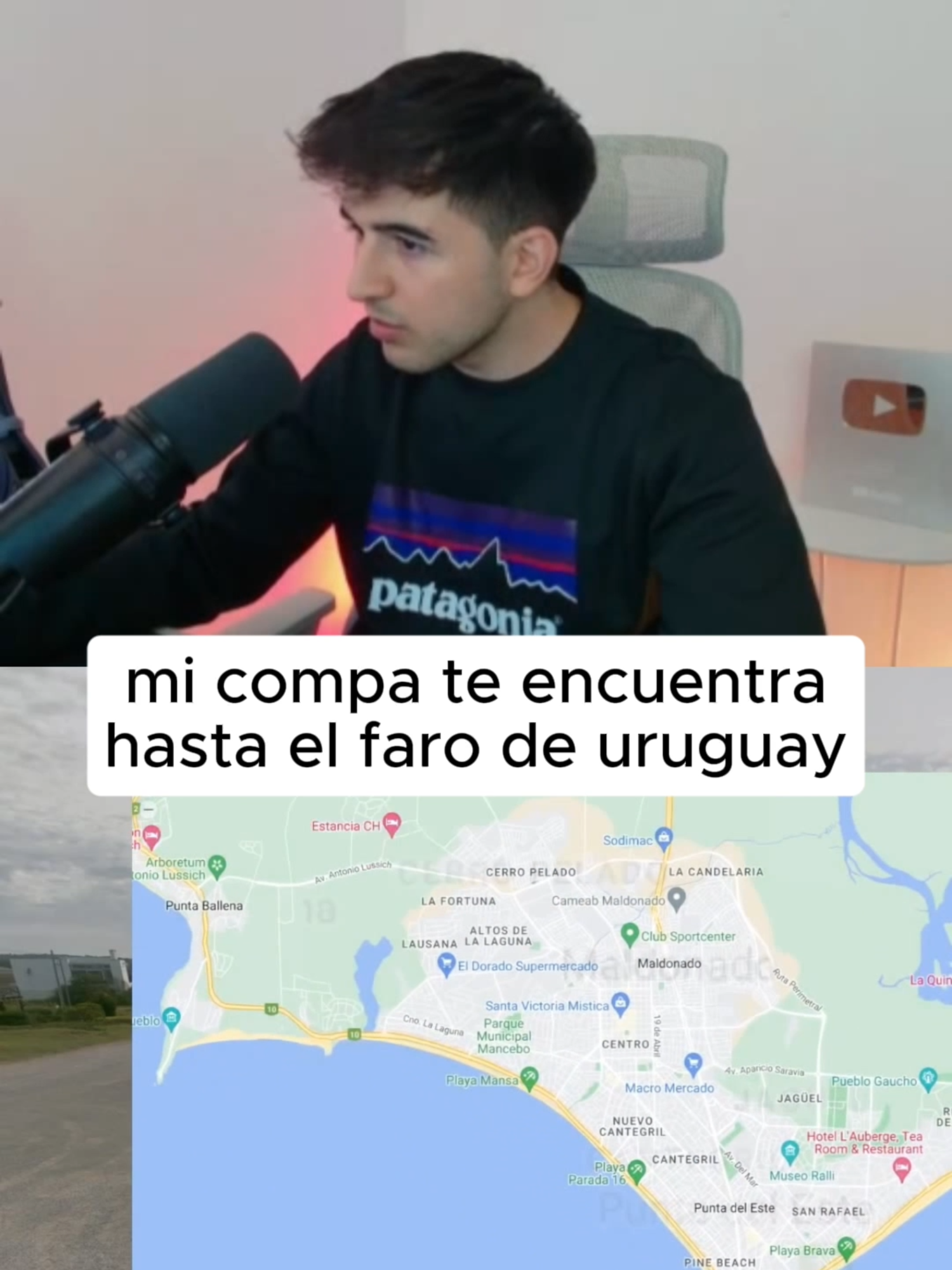 mi compa te encuentra hasta el faro de uruguay #alvacerod #geogessr