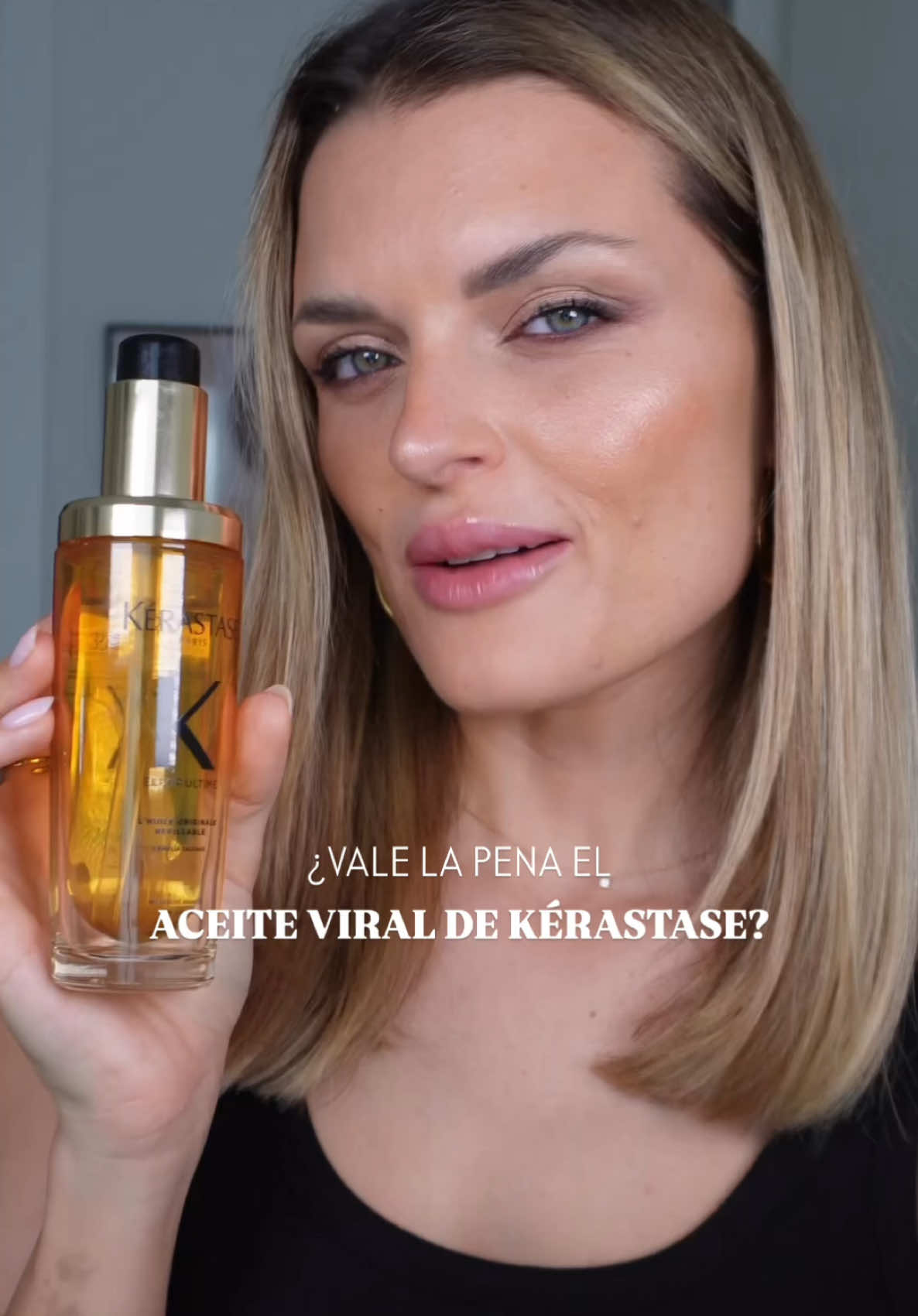 magia en un frasco✨ habéis probado ya el aceite viral de kérastase para el cabello? qué opináis? os leo!! #kerastase #haircare #hairgoals 