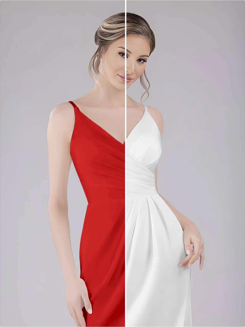 Adobe Photoshop 2025 Tricks - How to Change Color Dress White to Red #ducthangds #designtools #photoshoptricks #photoshopskills #photoshoptutorial #photoshoptips #photoshop 