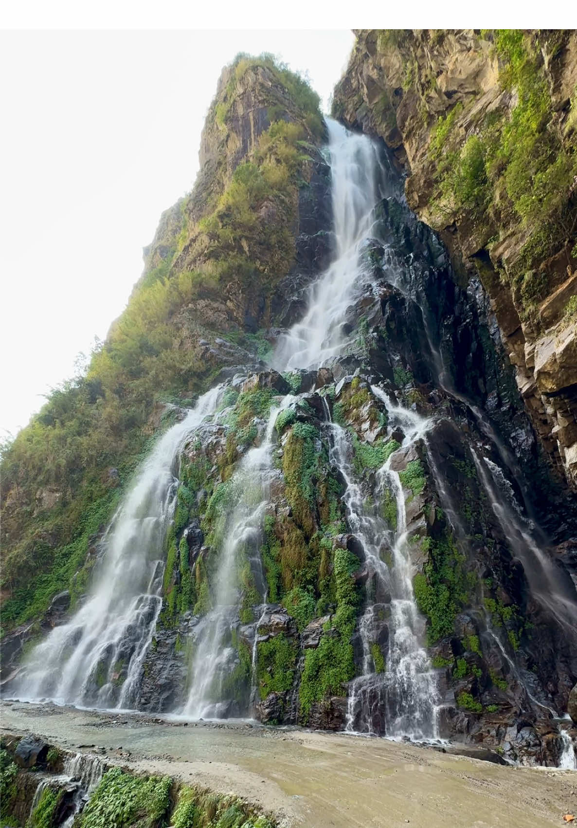 The mesmerizing Octopus Waterfall beautifully flows beside the Manang road, showcasing the natural beauty of Lamjung, Nepal. 📍Manang Road, Lamjung 📅 November 2024 #octopuswaterfall #lamjung #waterfallsofindia #manangroad #himalayantreks #nepalbeauty #explorenepal #travelnepal #naturelovers #sochneaankha #tilichotrek #bikeride #waterfall 